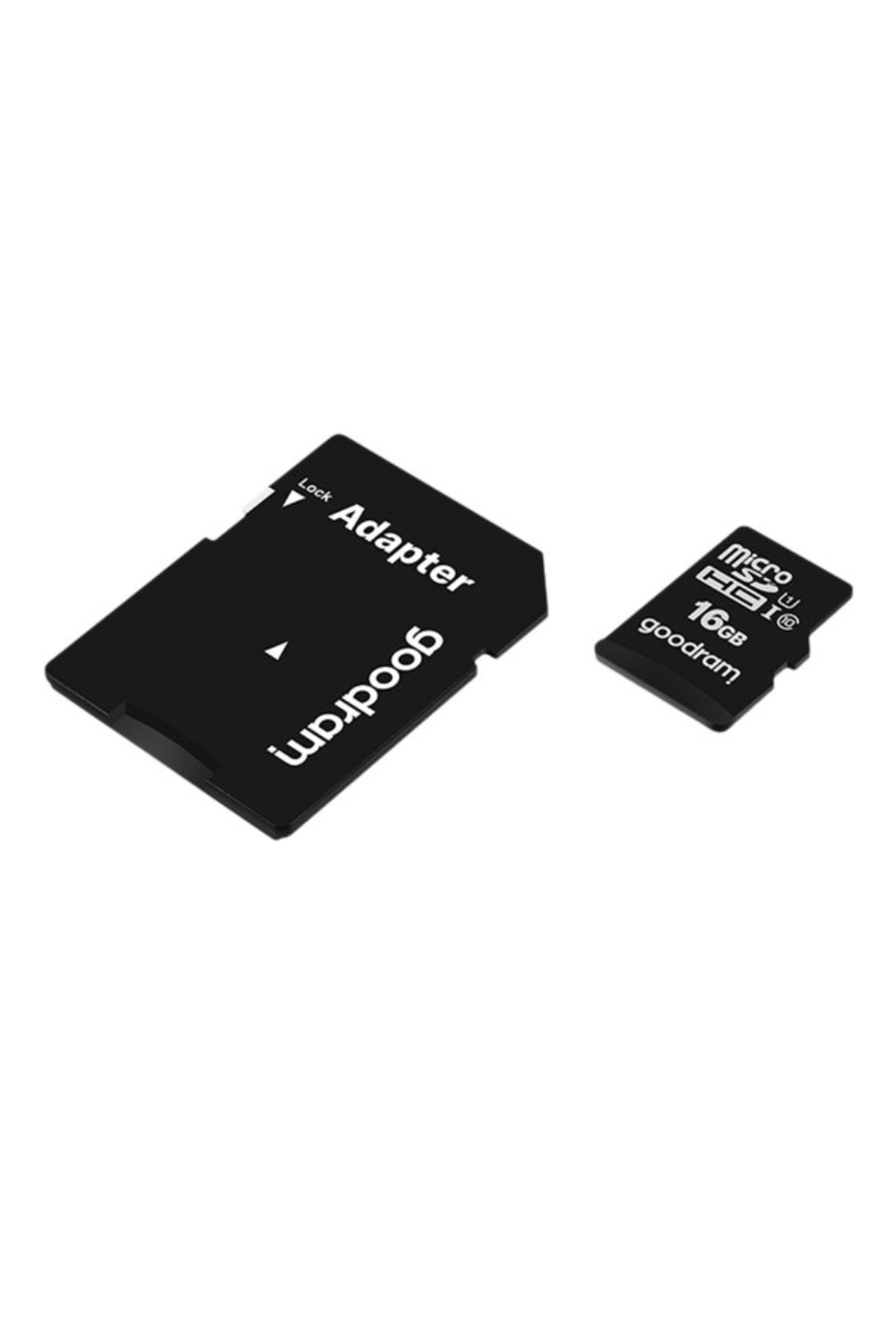 Goodram-Card de memorie microSD Goodram 16GB,UHS I,cls 10 + adaptor, M1AA-0160R12 3