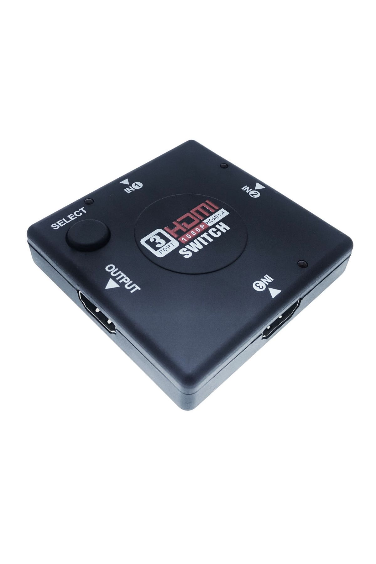 OEM-Video switch with 3 HDMI inputs and one HDMI output, Full HD 1080p, with switch, black 1