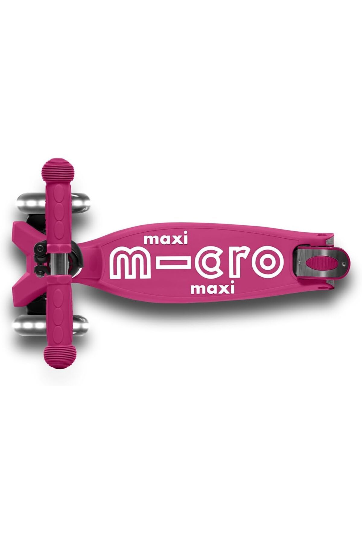 Micro-Micro Scooters | Maxi Deluxe LED Foldable| Handlebar Adjustable | Lightweight | Foldable Mechanism | 3
