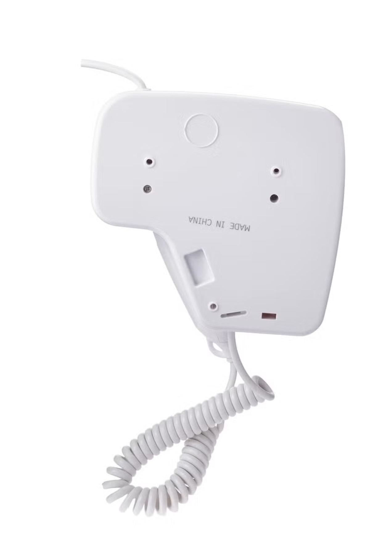 مجفف شعر مثبت على الحائط أبيض 1200 واط