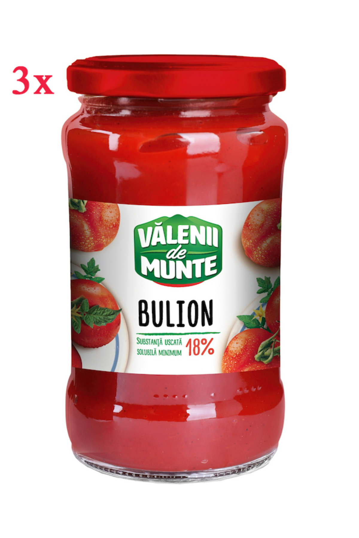 Valenii de Munte Borcan De Bulion Valenii De Munte, 3x310g - One Size
