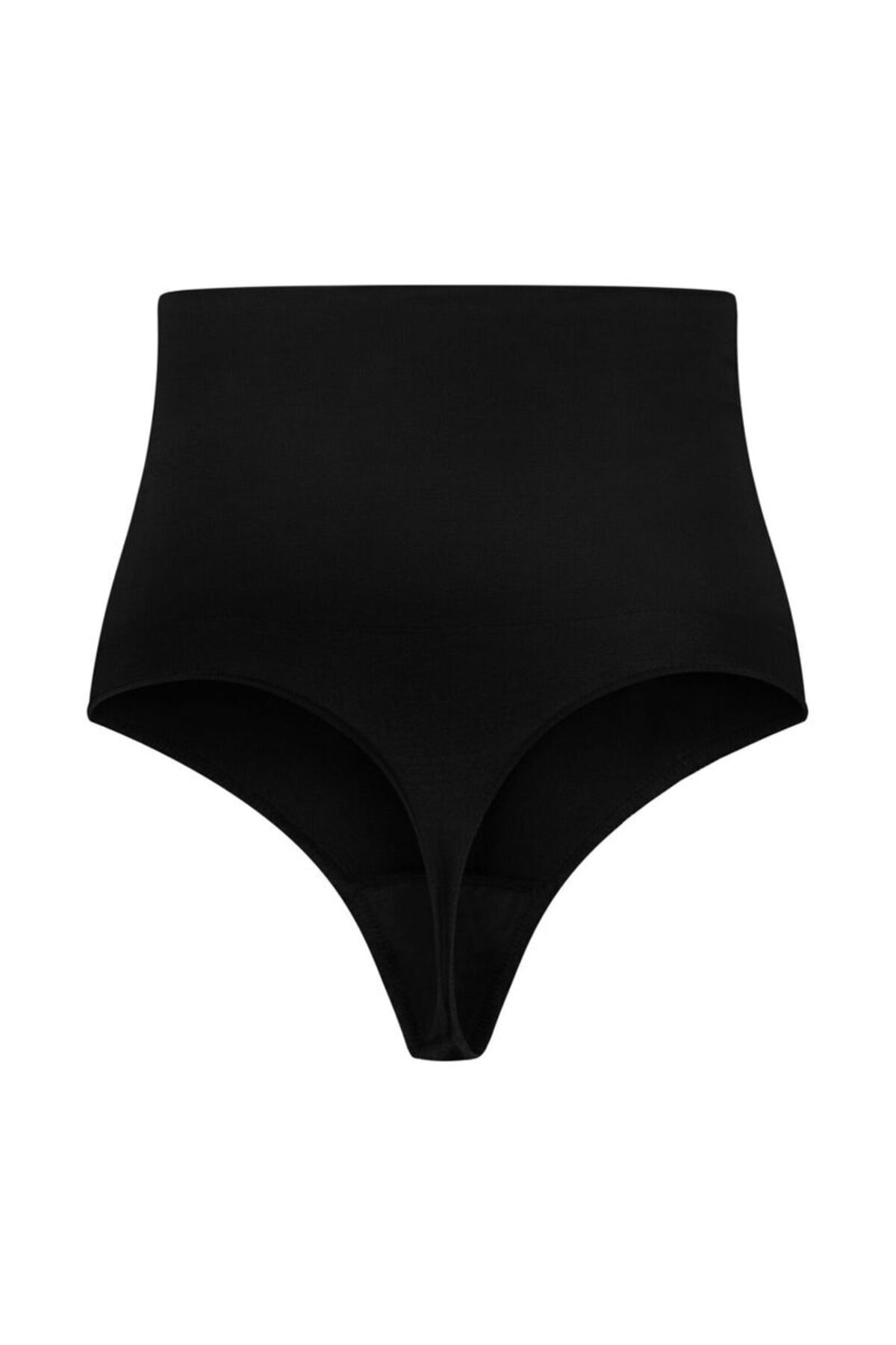 Bye Bra-Chiloți tanga fără cusături, BYE BRA, negri, mărimea XXL 3