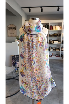La Boutique Eşarp LA BOUTIQUE % 100 BAMBU YAZ SERİNLİĞİ ŞAL