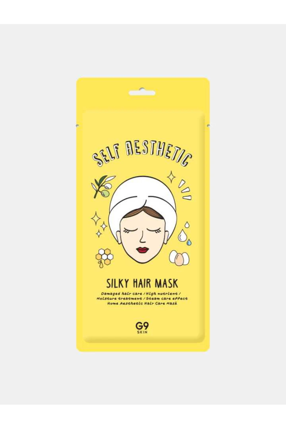 G9 SKIN Self Aesthetic Silky Hair Mask 30g (İpeksi Saç Maskesi 5'li paket - Cosmendy) — 1045