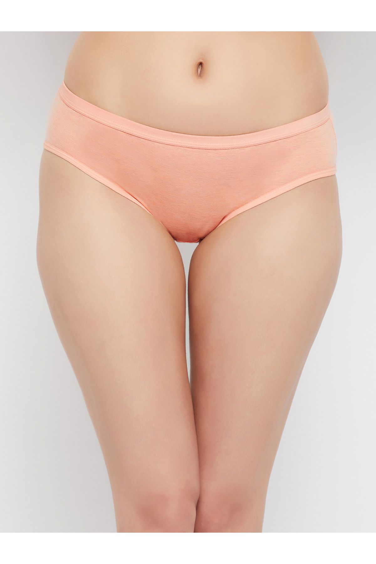 Clovia By Styli-Pack of 3 - Melange Low Rise Cotton Bikini Briefs 4