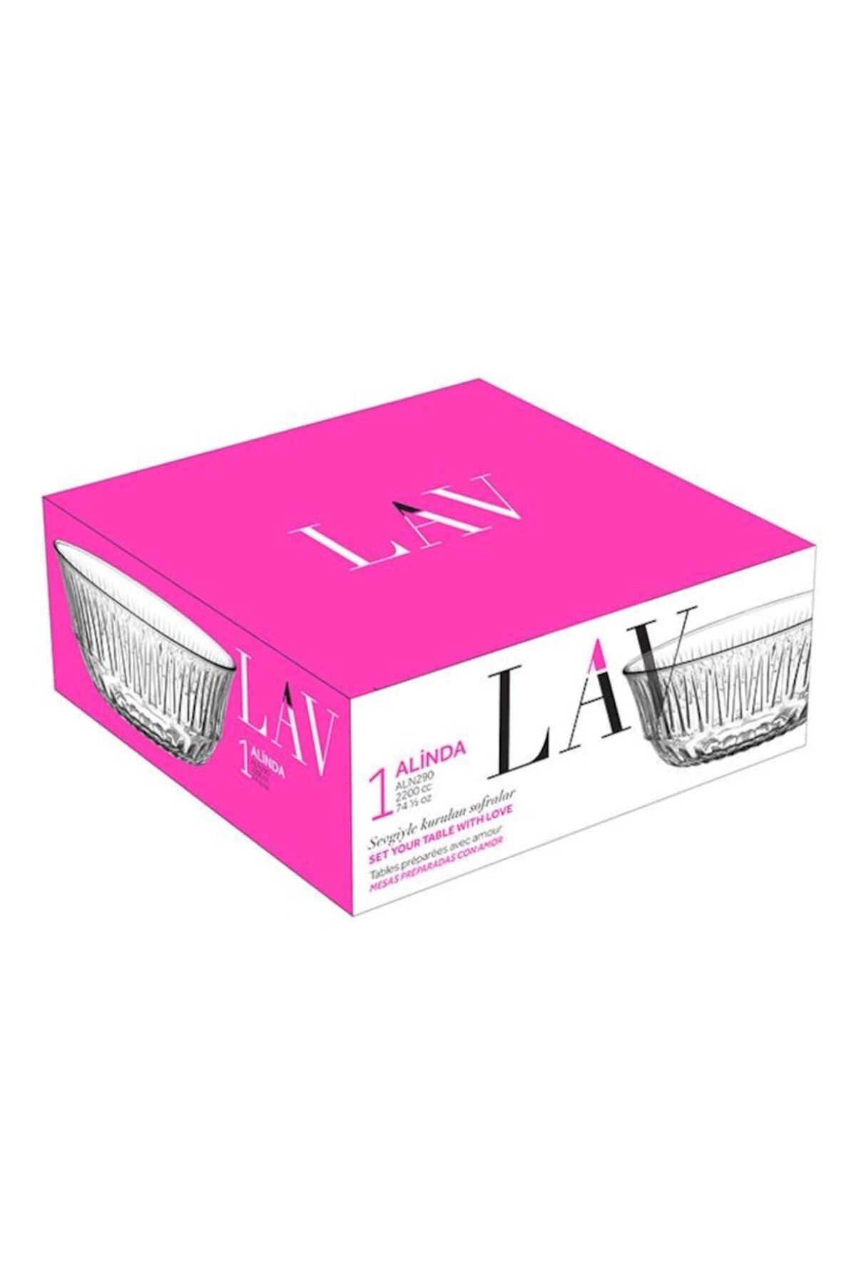 LAV-Bol sticla Alinda 2.2 L 3
