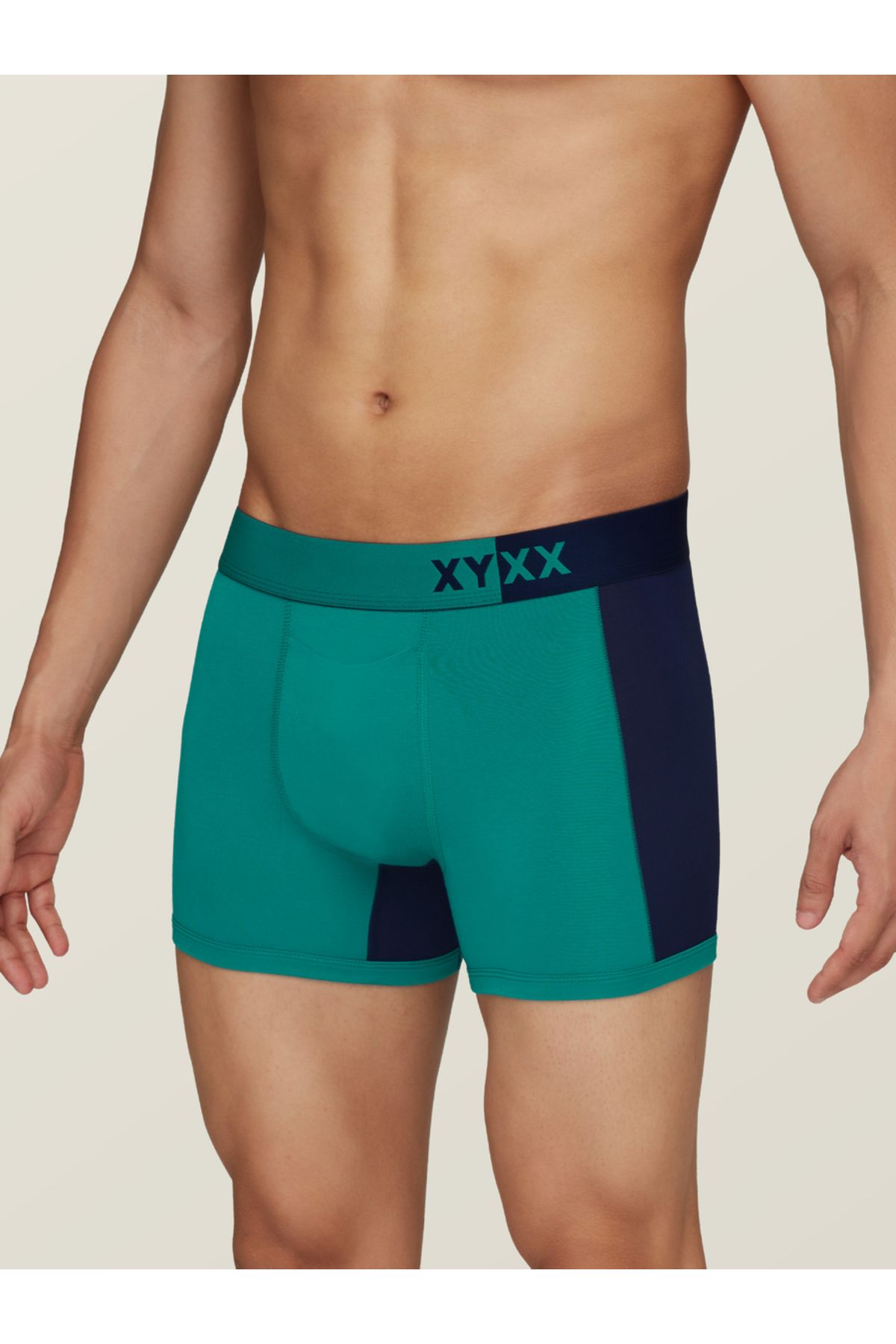 XYXX By Styli-Pack of 2 - Colorblock Modal Trunks 5