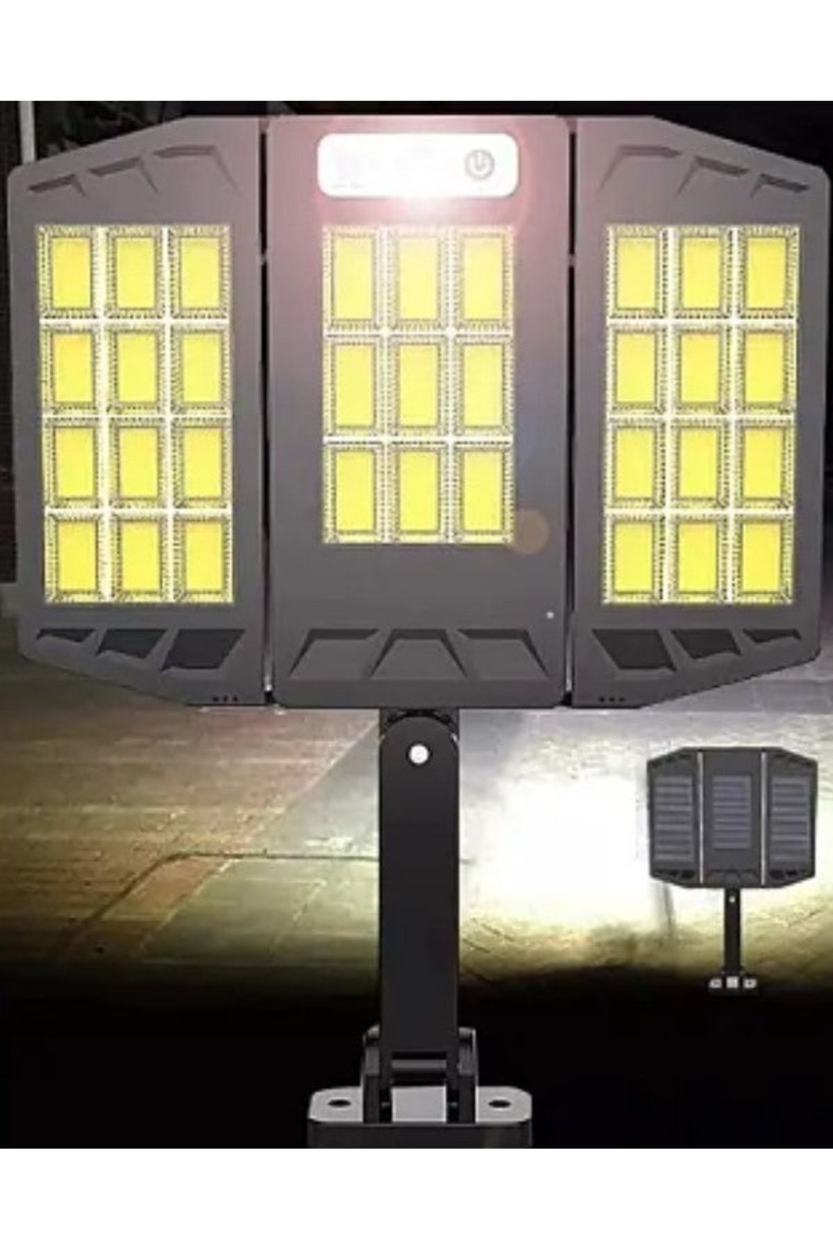 divendi-ro-Solar LED lamp with motion sensor 10000 Lm TRIPLA COB with remote control 3