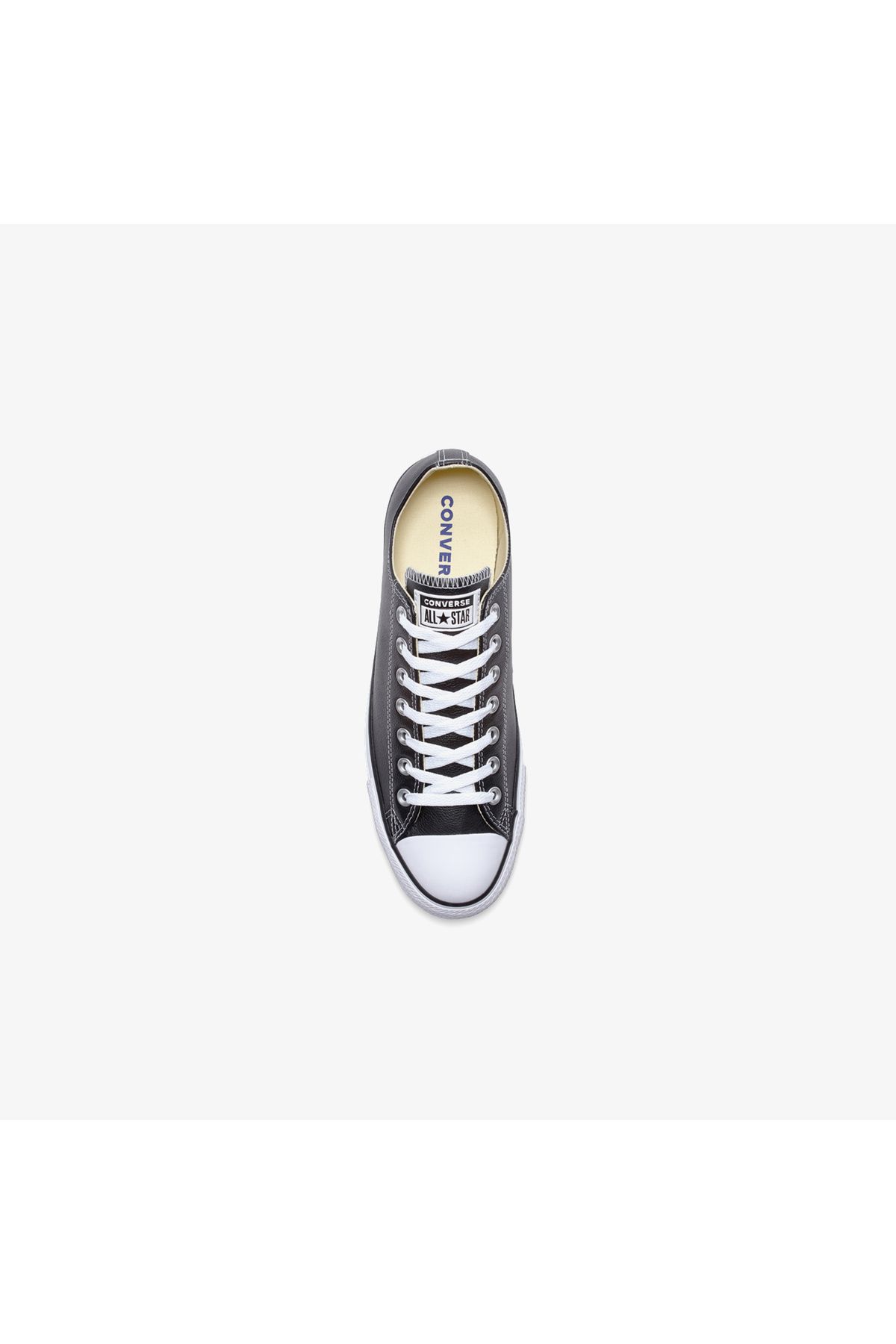 converse-Pantofi casual negri pentru bărbați Chuck Taylor All Star din piele 4