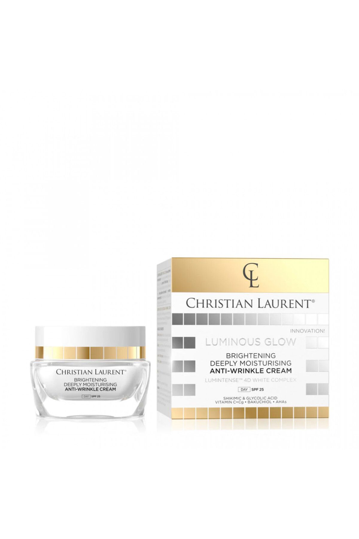 Christian Laurent-Cremă de față, Christian Laurent, Luminous Glow, SPF 25, 50 ml 1
