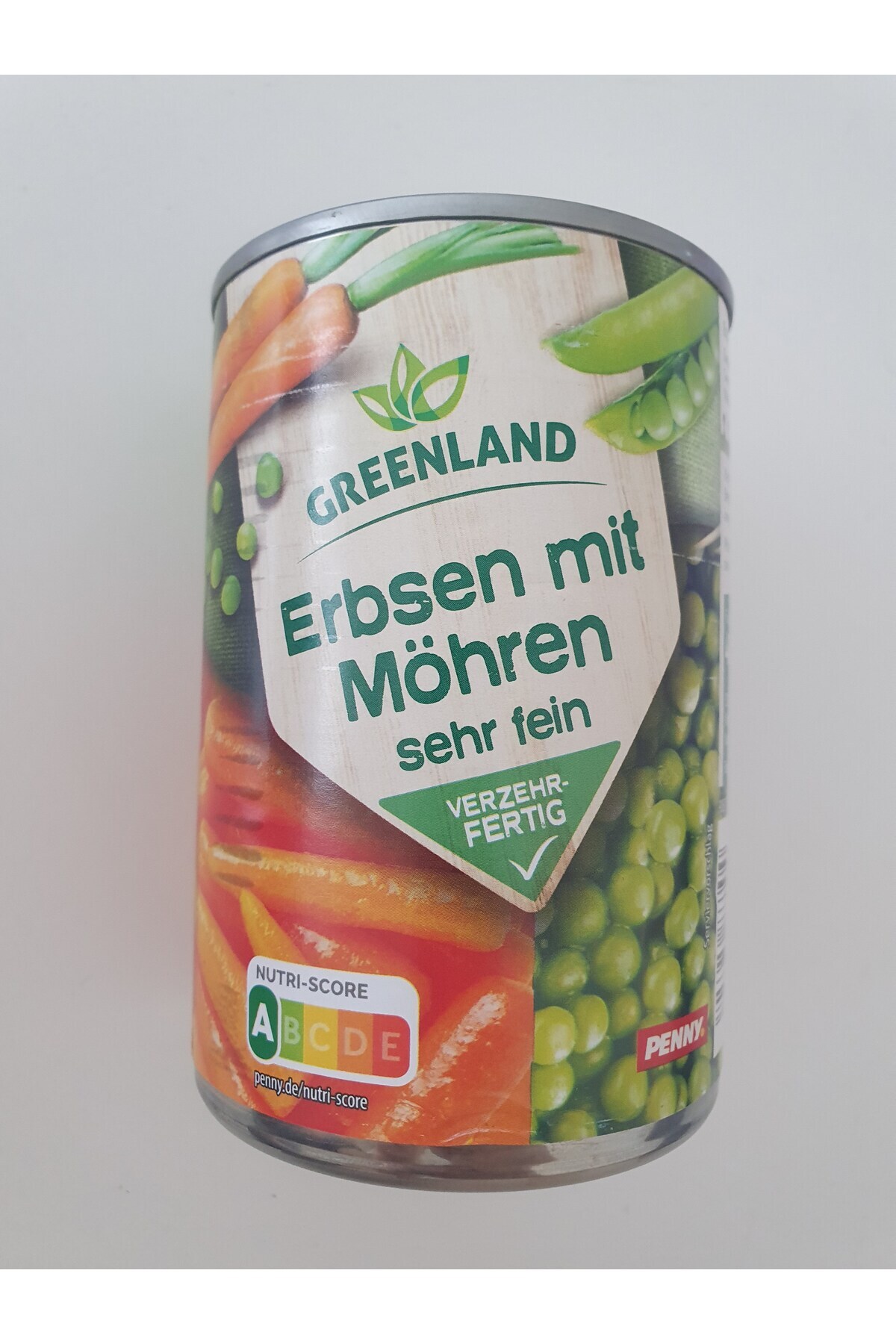 Greenland Erbsen mit Möhren sehr fein 400g