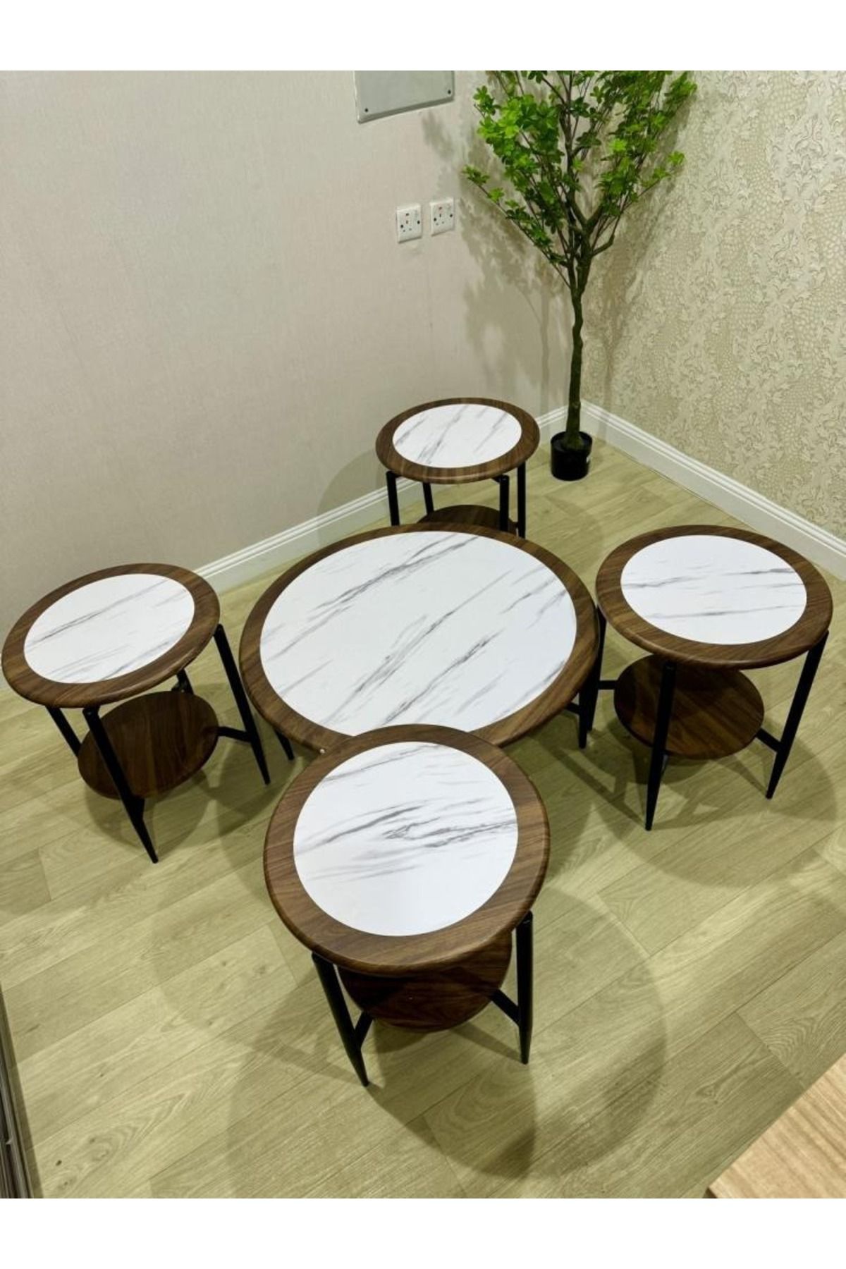 DEC13-4+1 service table set, size 80 cm 4