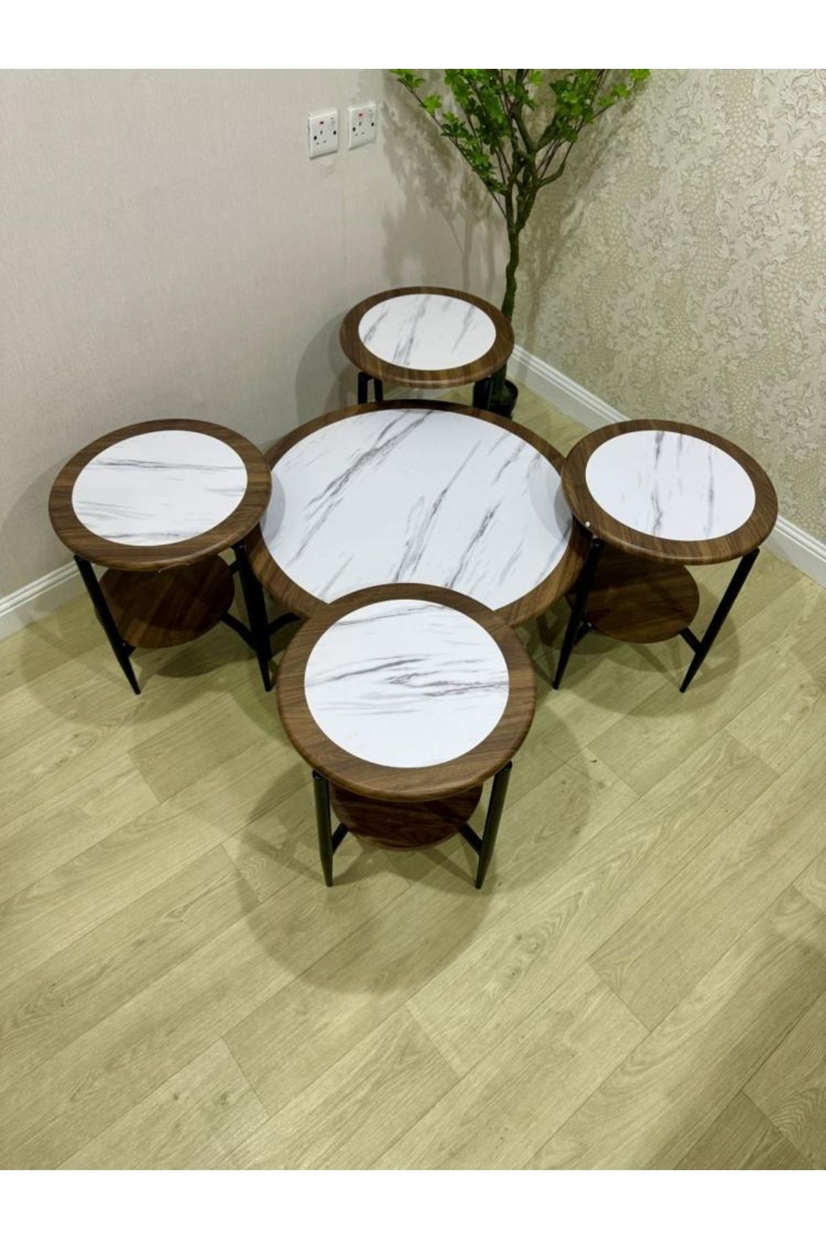DEC13-4+1 service table set, size 80 cm 5