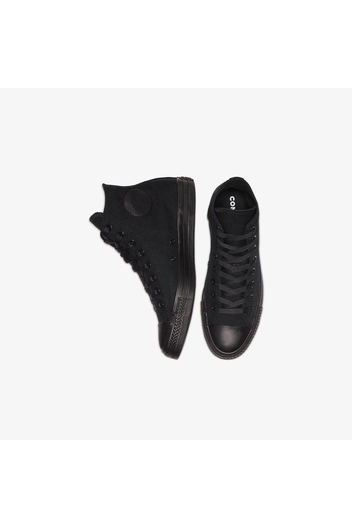 converse-Čierne dámske vysoké tenisky Chuck Taylor All Star 4