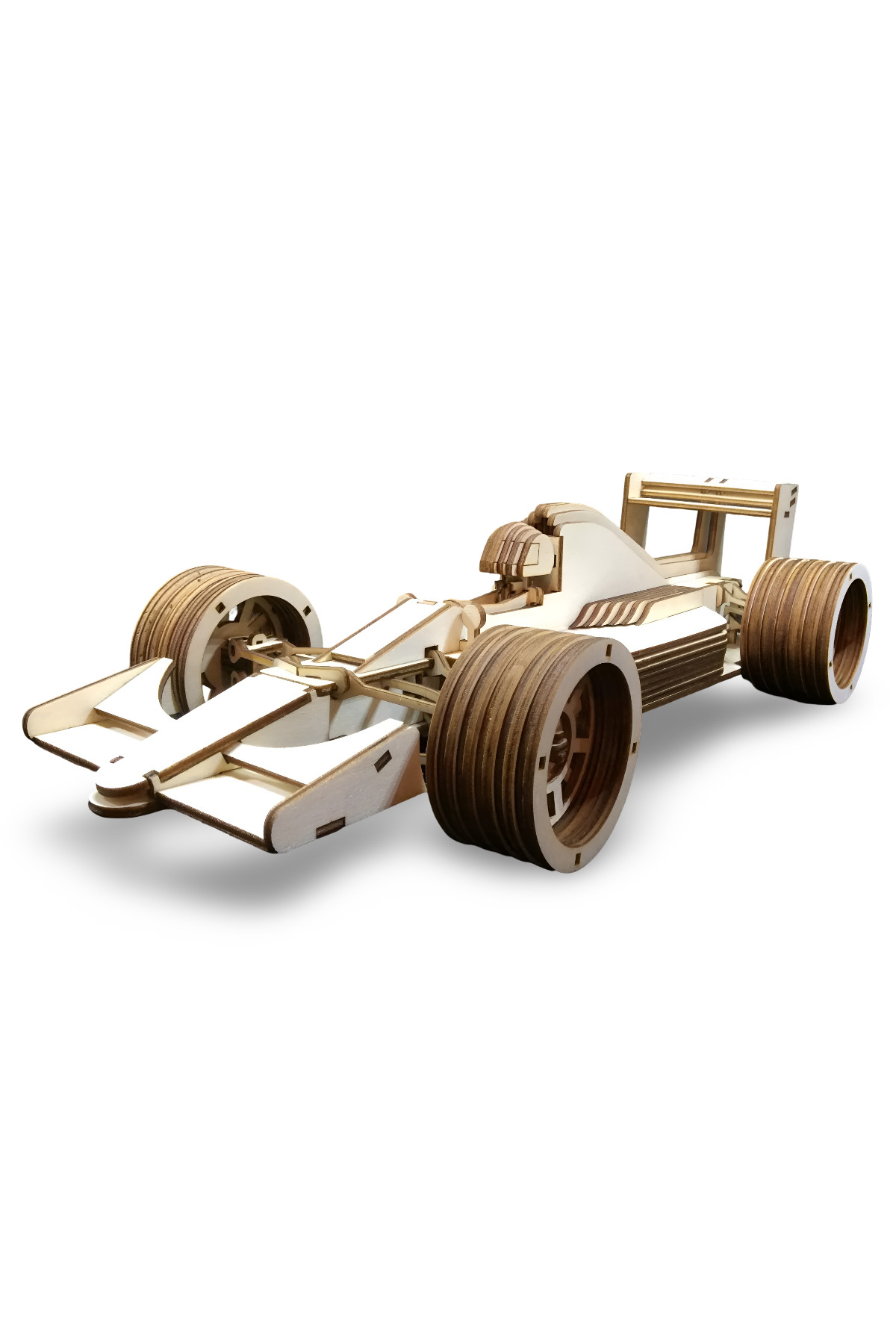 ALGWOOD Formula 1 Ahşap Yarış Arabası Maketi - 211 Parça 3D Puzzle