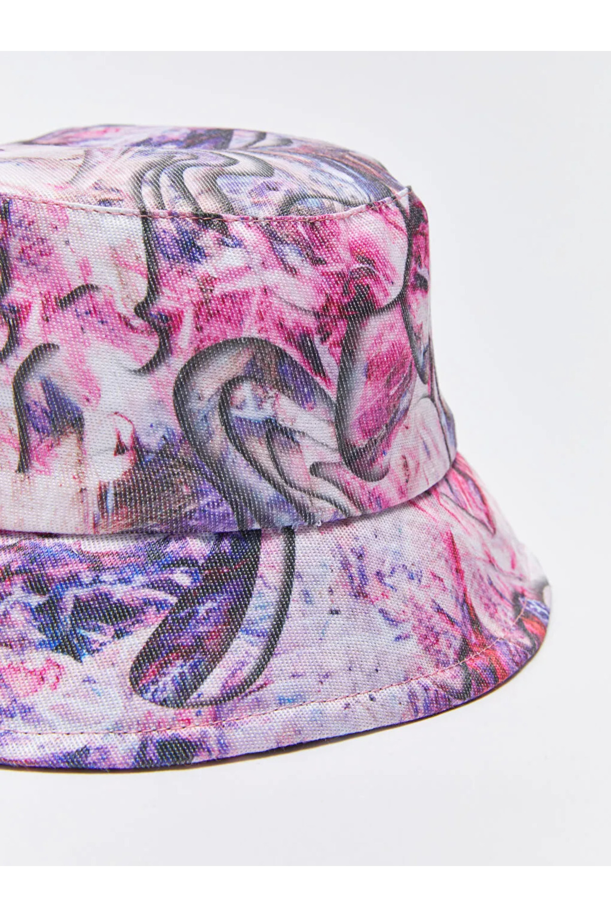 LC Waikiki-Lcw Eco Mixed Pattern Women's Bucket Hat 2