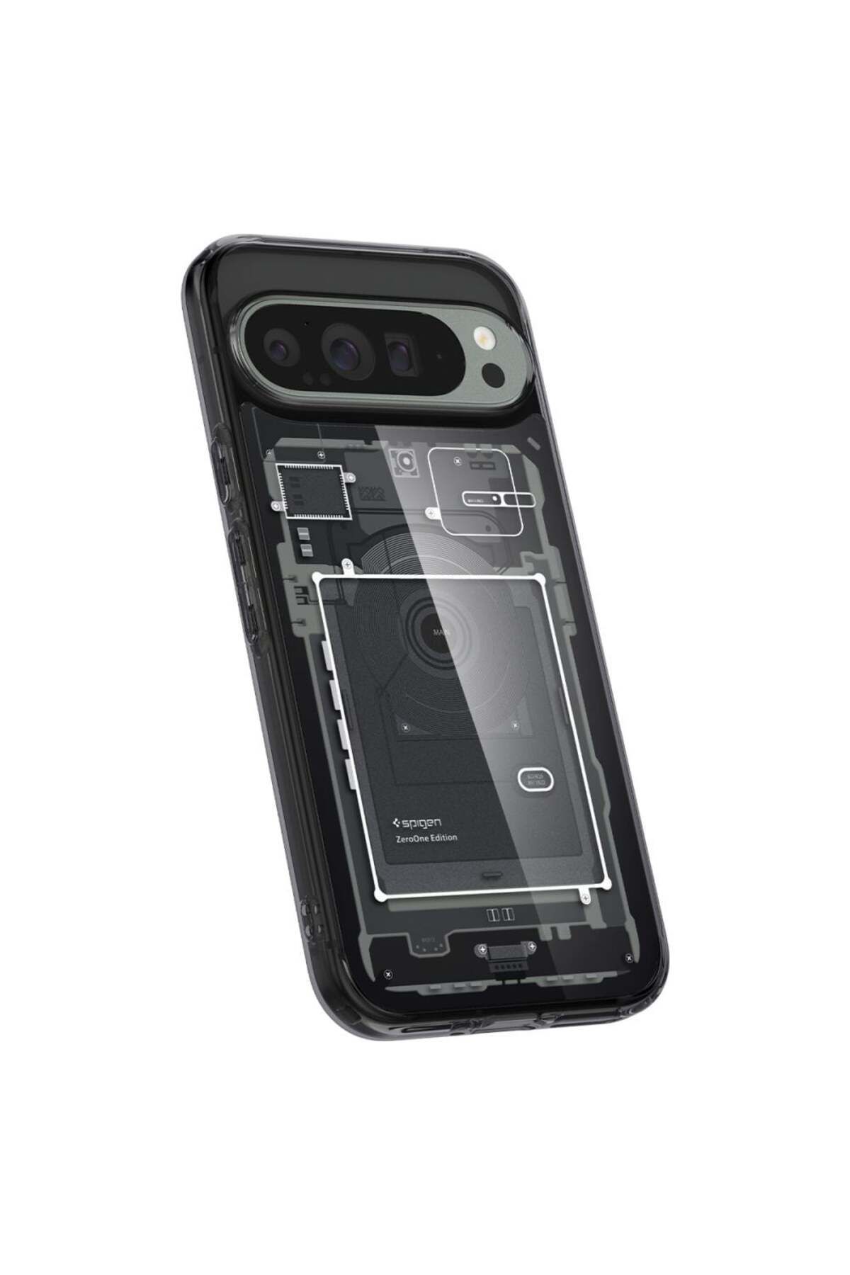 Spigen-Case for Google Pixel 9 Pro XL - Spigen Ultra Hybrid Zero One - Matte Black 5