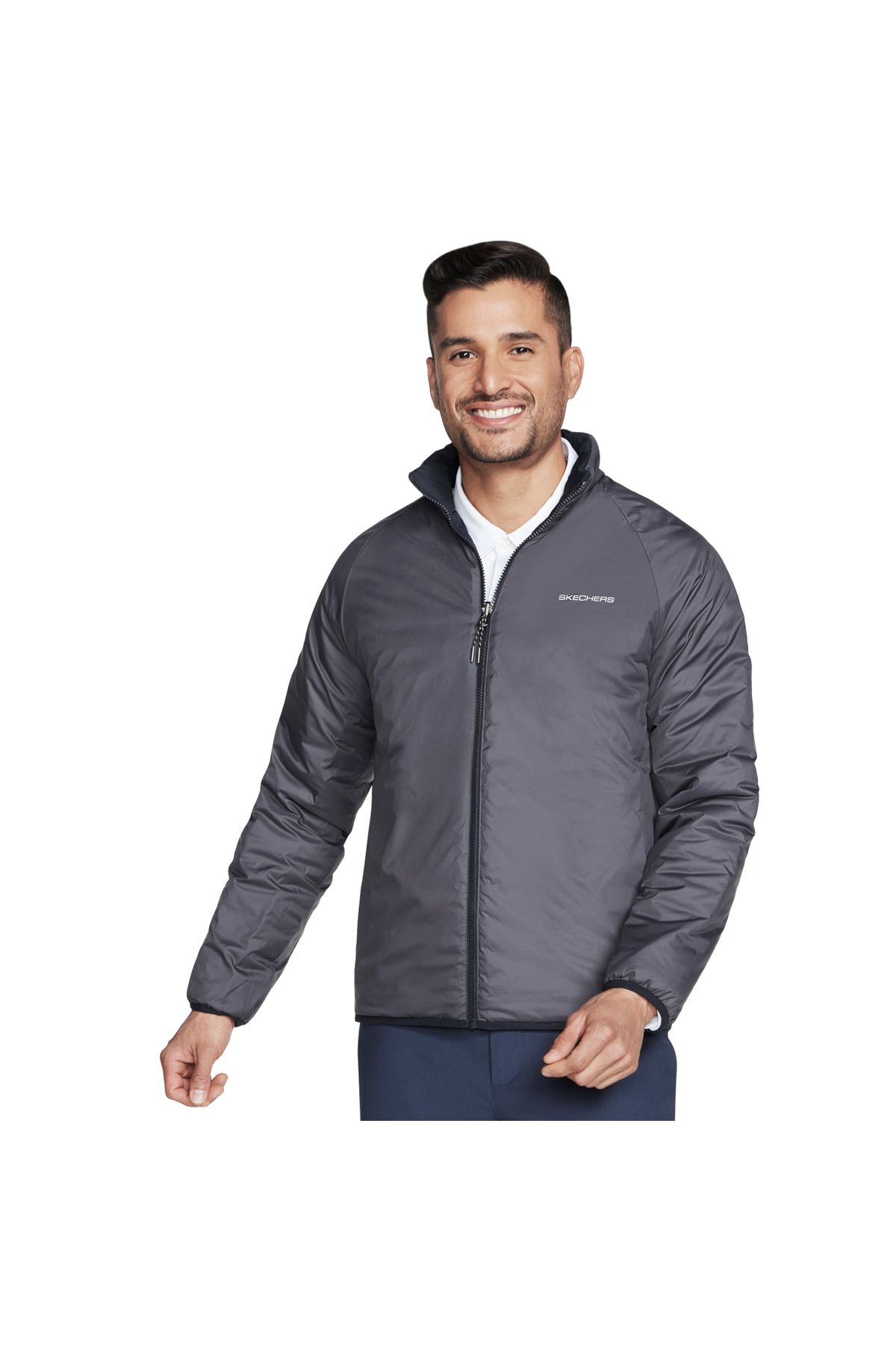 SKECHERS-GO Shield Altitude Reversible Jacket, Men's Jacket 4