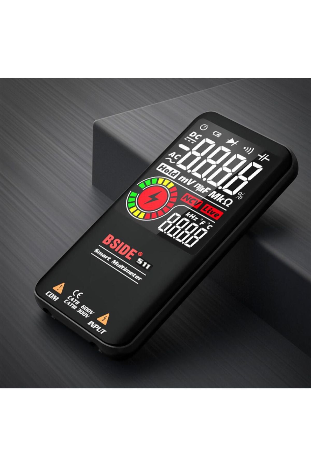 CLAUSTEEL-BSIDE Multifunctional Digital Multimeter, LIVE Wire Detection Measurement Functions 7