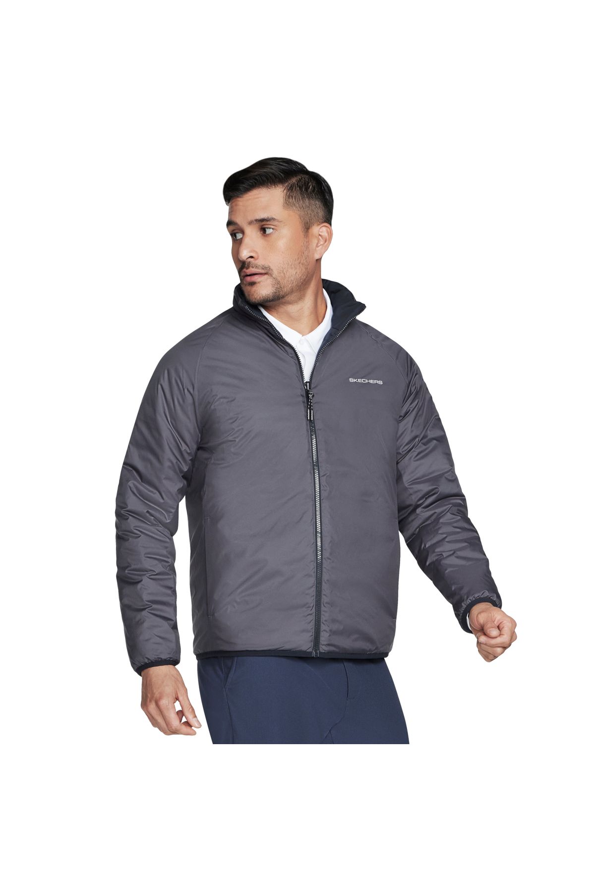 SKECHERS-GO Shield Altitude Reversible Jacket, Men's Jacket 5