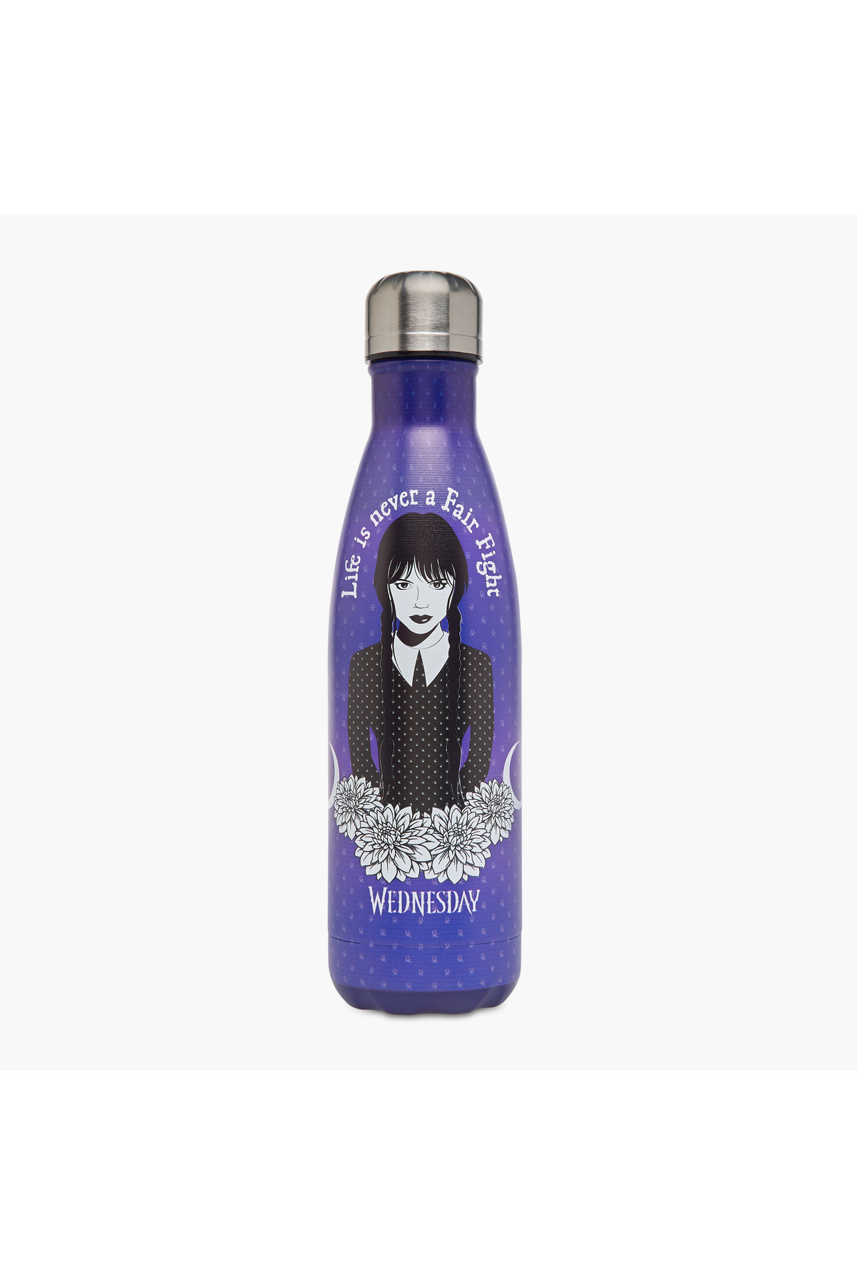 Lifestyle Wednesday Print Stainless Steel Water Bottle - 500 ml- Trendyol