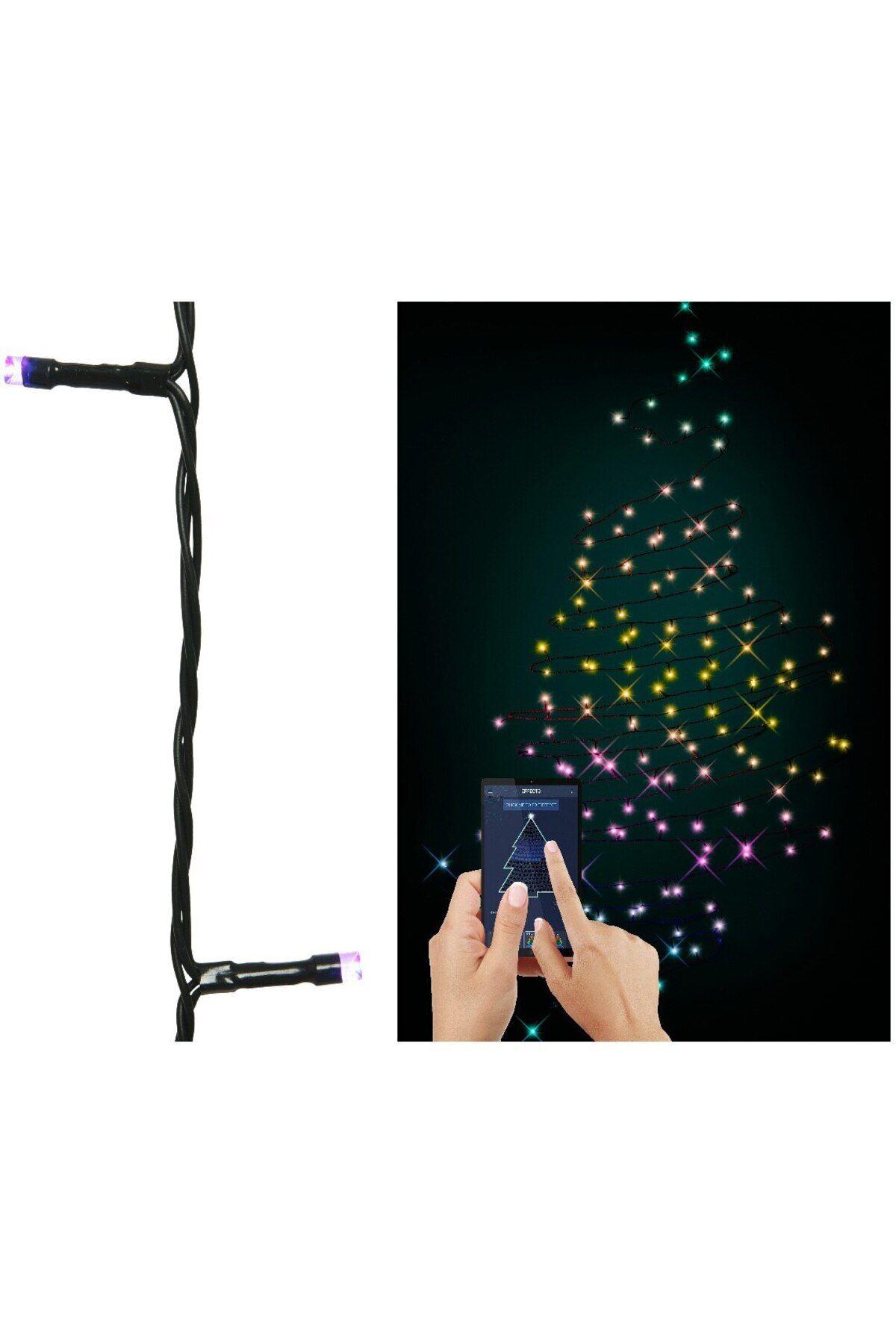 Twinkly-Multicolor Bluetooth LED String Lights, 14.9m, 100 LEDs 3