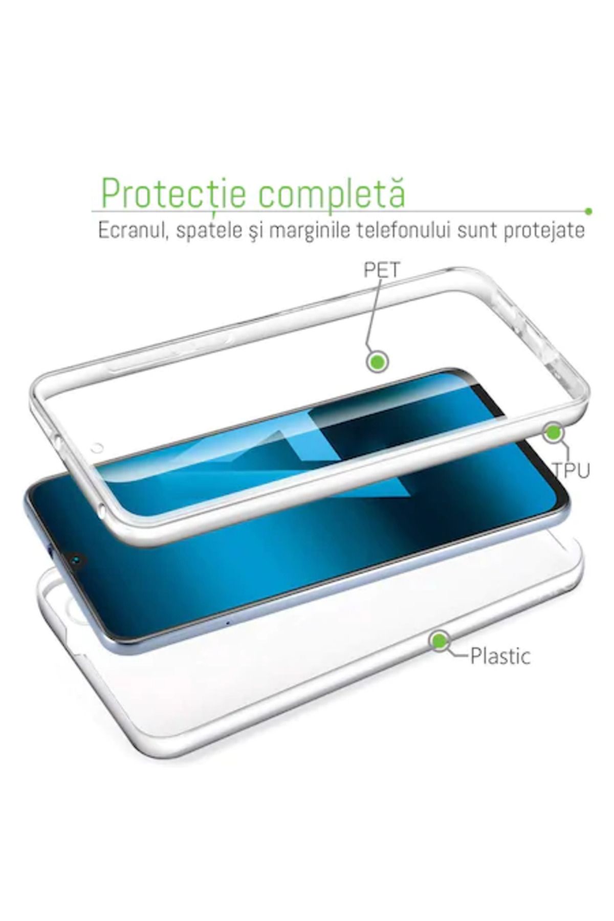ALC MOBILE-360 case compatible with Huawei Nova 5T V2 Transparent front+back 2