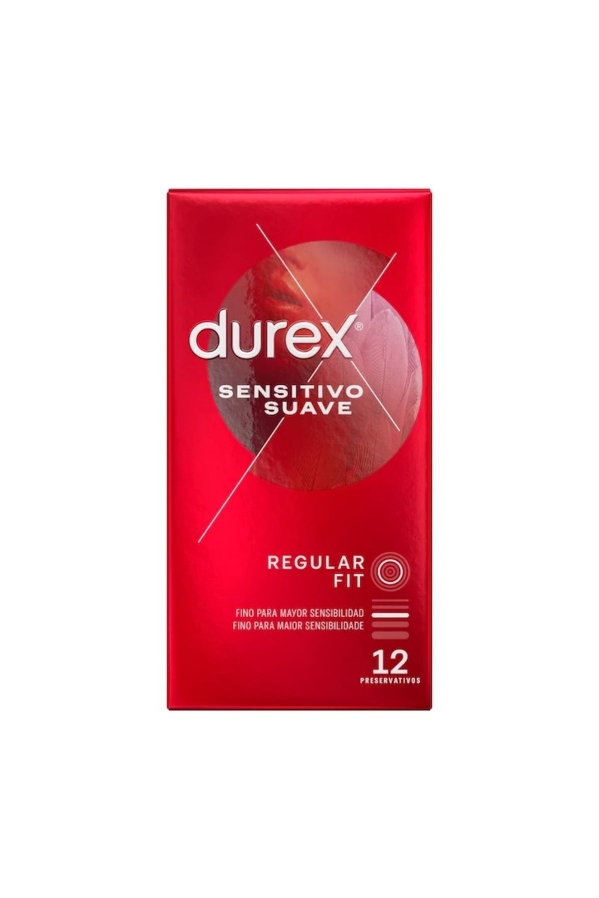 Durex-Prezervative moi Sensitive, 2 bucăți, latex, transparente, 56 mm 3