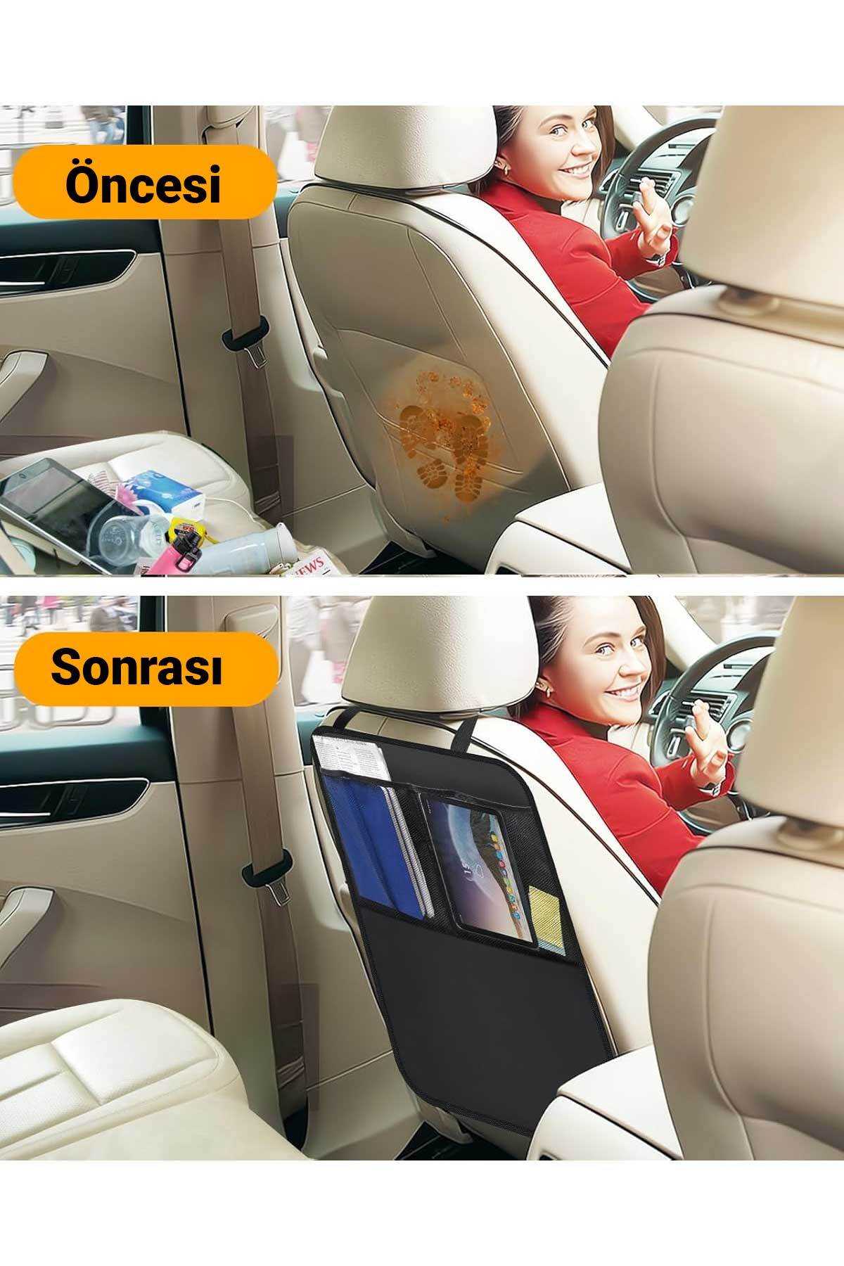 RevuBaby 2 Li Oto Koltuk Arkası Koruyucu Organizer Sıvı Geirmez Araba Koltuk Koruma fotoğrafı 6 (önizleme)