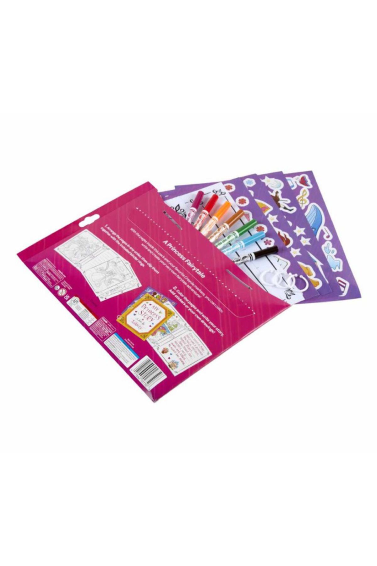 Crayola-A Princess Fairytale Create Own Storybook Set 4