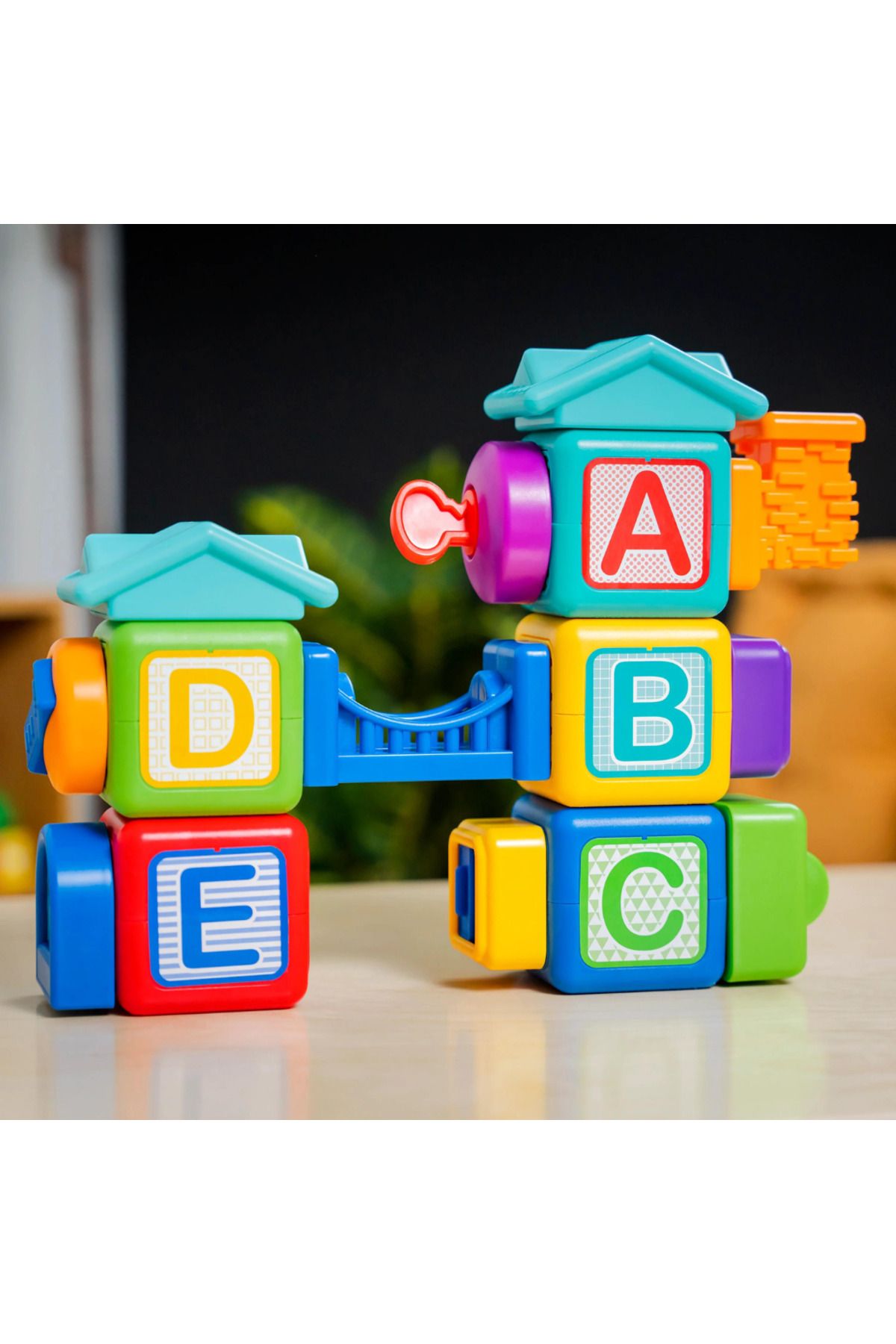 Baby Einstein-- Magnetic Activity Blocks, "Bridge & Learn" 15 Pieces 22