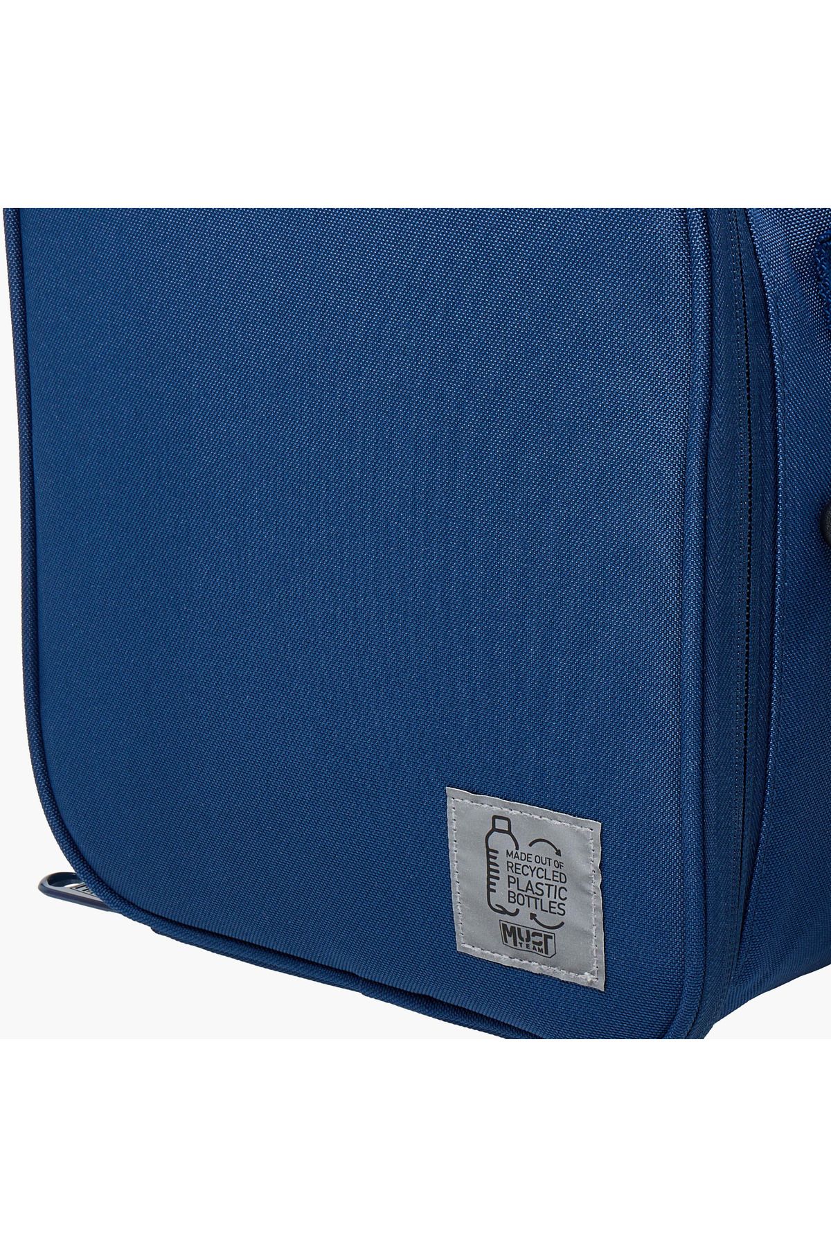 MUST-Textured Insulated Lunch Bag with Adjustable Strap 4