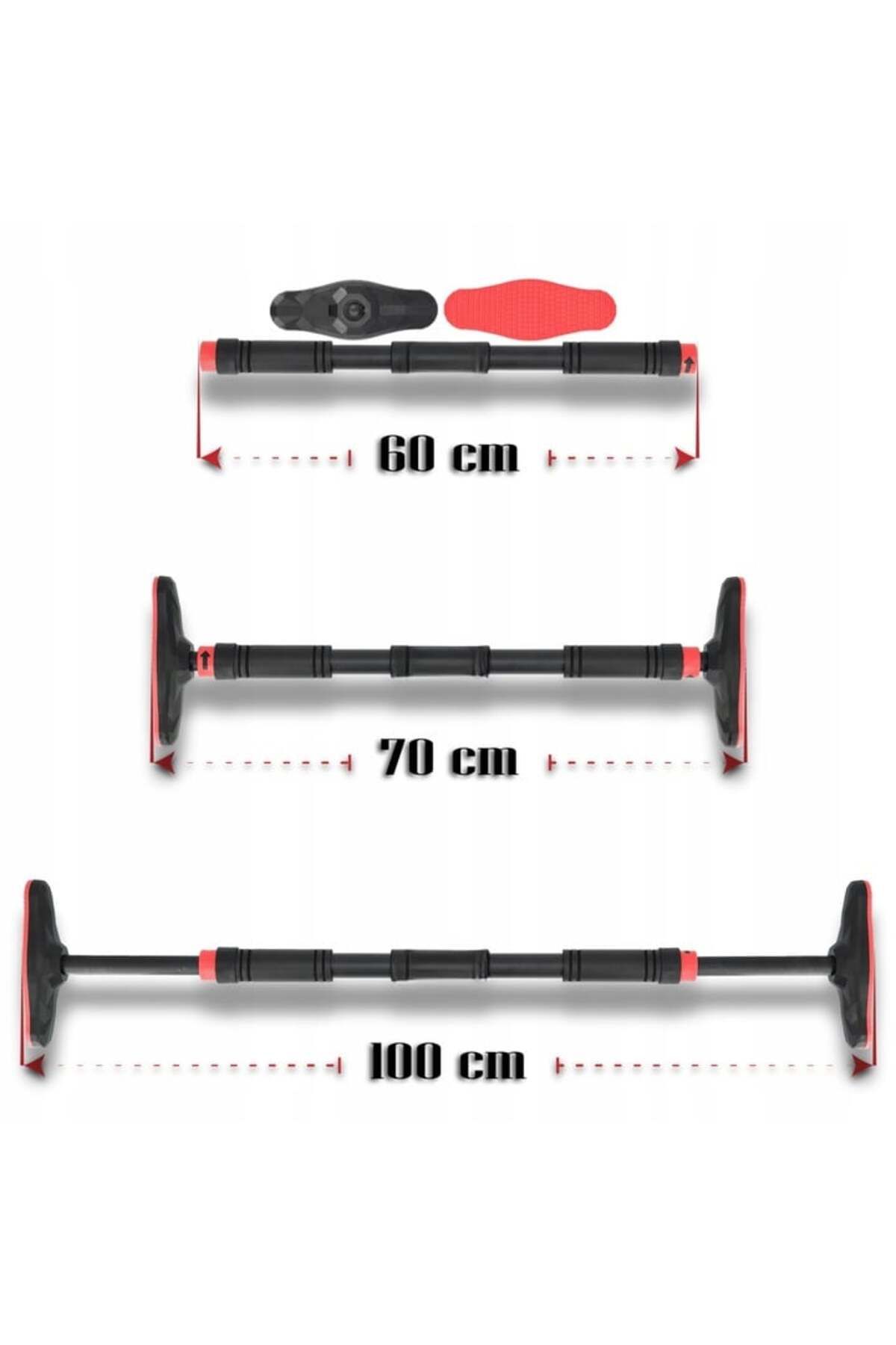 NewEvo-pull-up bar, Wall mounted, Maximum weight 180 kg, Non-slip end pieces, high load capacity 2