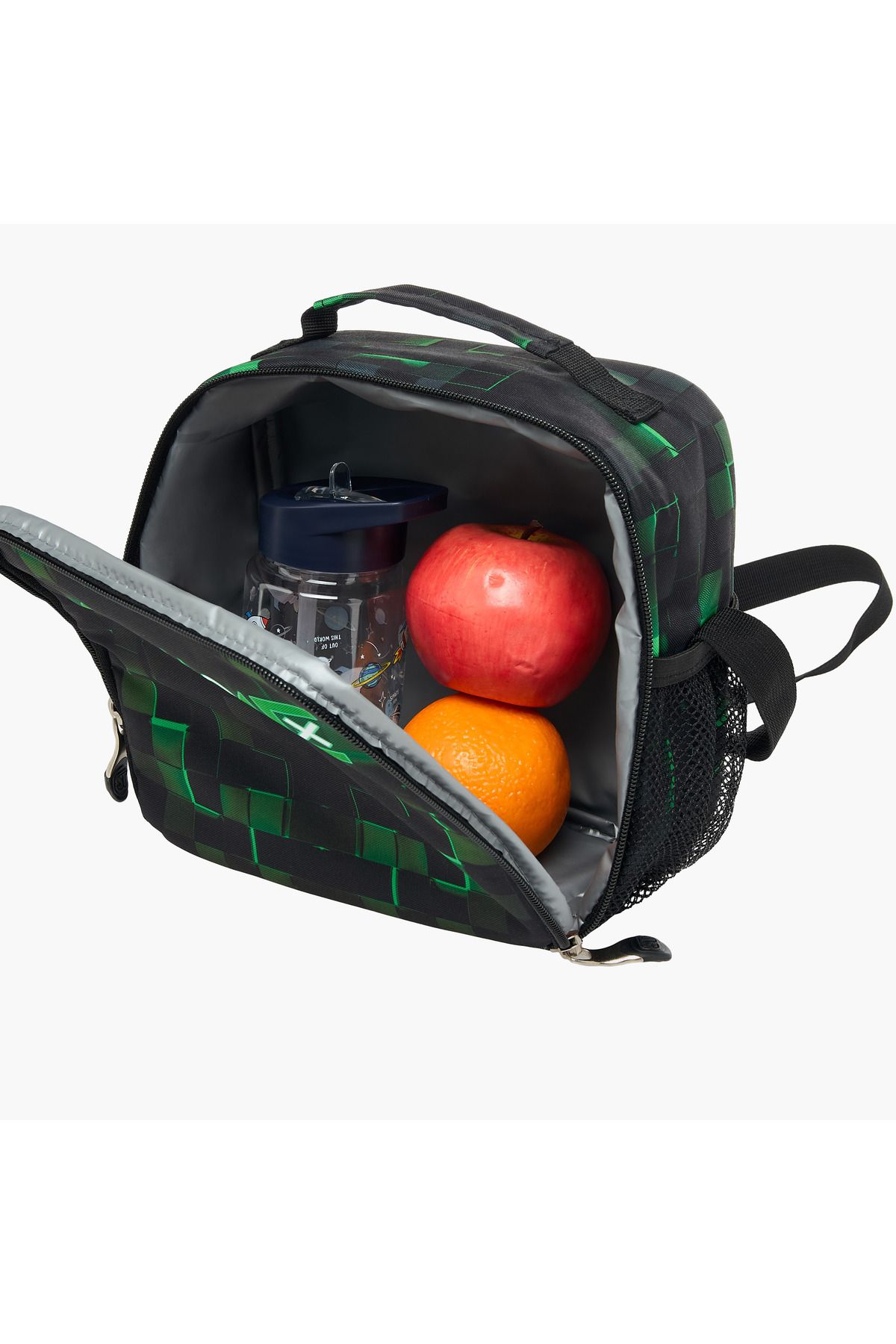 ST Right-St.Right Pixel Game Print Lunch Bag with Zip Closure 6