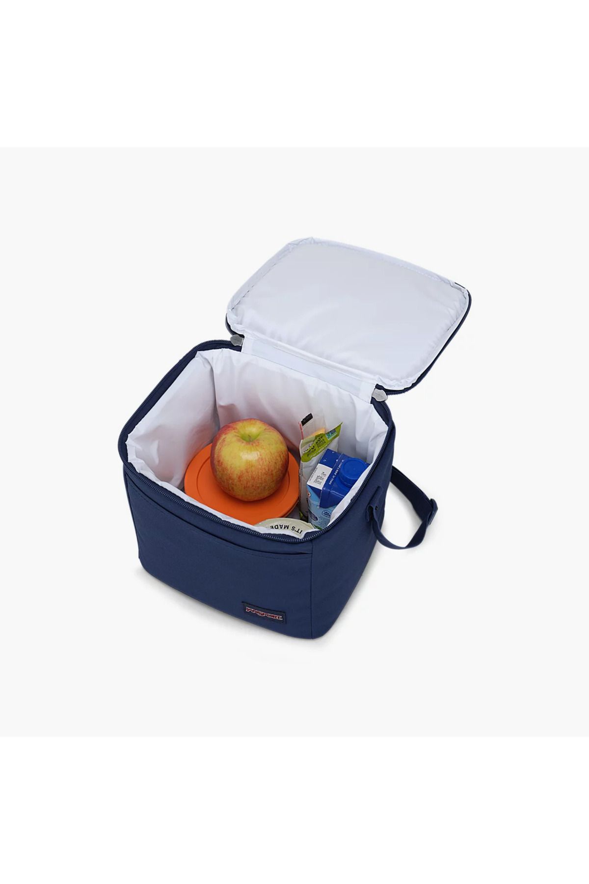 Jansport-Solid Insulated Lunch Bag with Adjustable Strap and Zip Closure 3