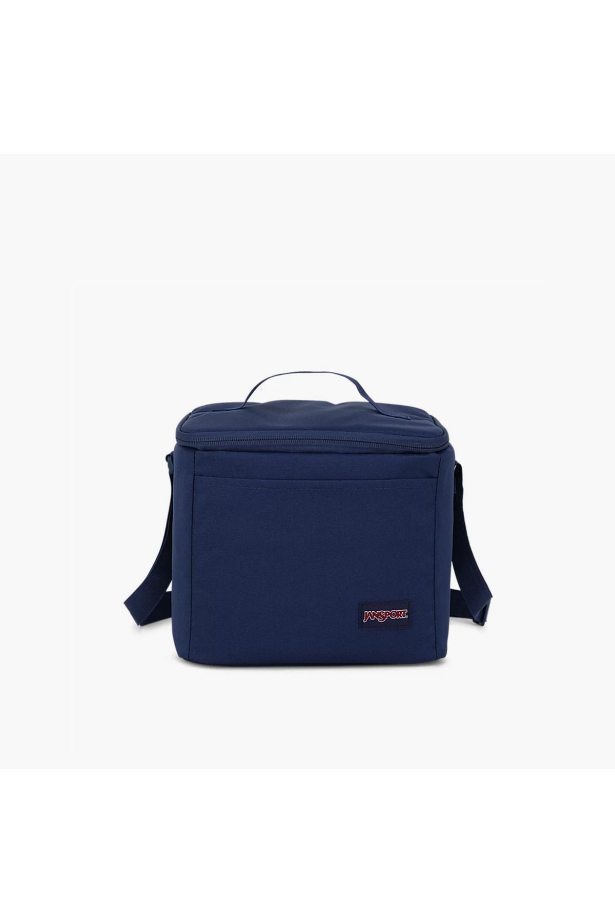 Jansport-Solid Insulated Lunch Bag with Adjustable Strap and Zip Closure 1