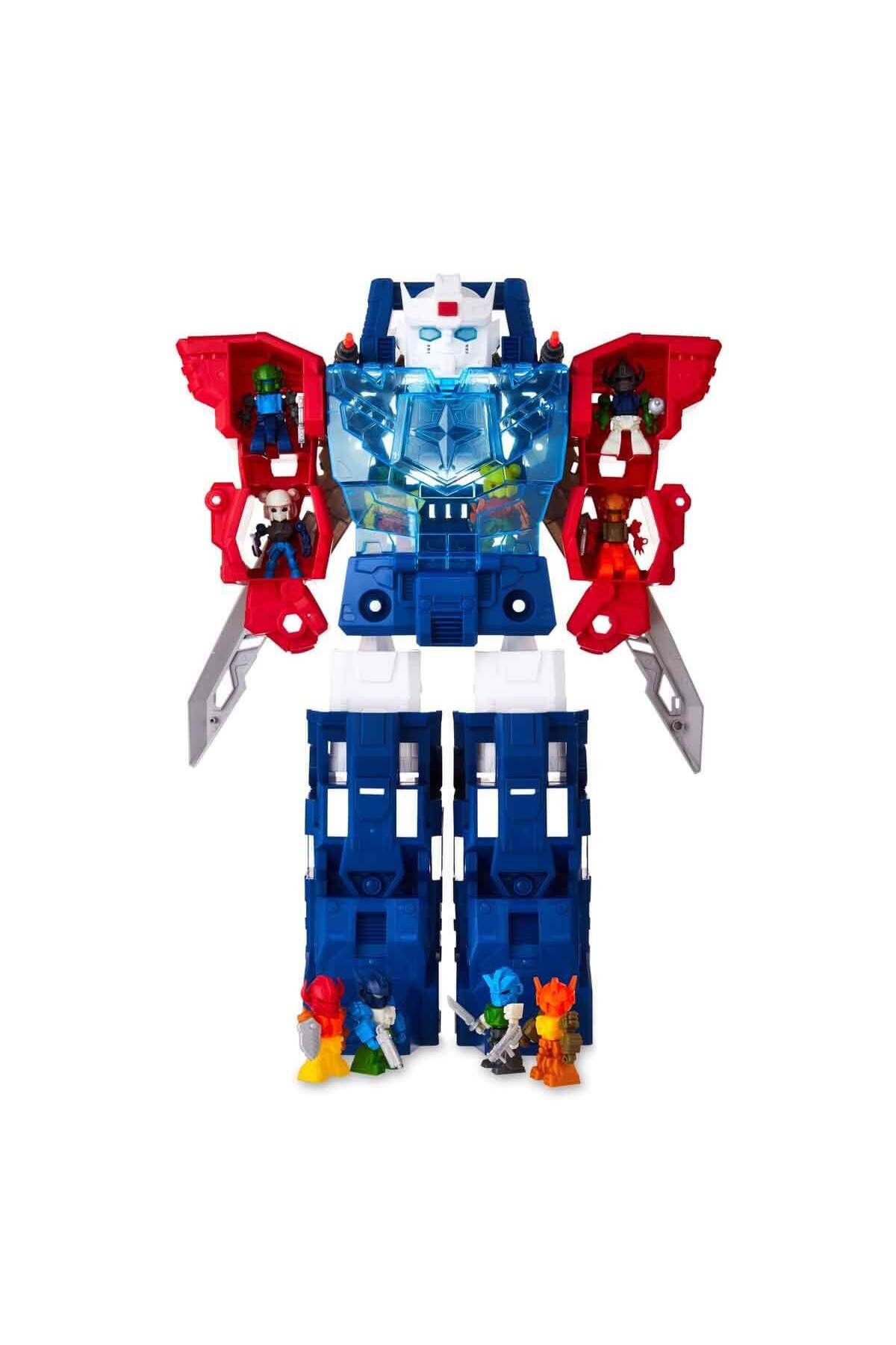 Chap Mei-Exobot Mega Morph Transport Robot with Sound and Light 54 cm 4