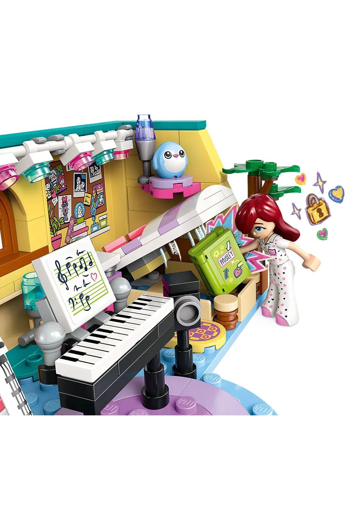 42647 اسباب‌بازی ساختنی دوستان پیسلی، اتاق پیسلی، ۱۹۹ قطعه، بالای ۶ سال