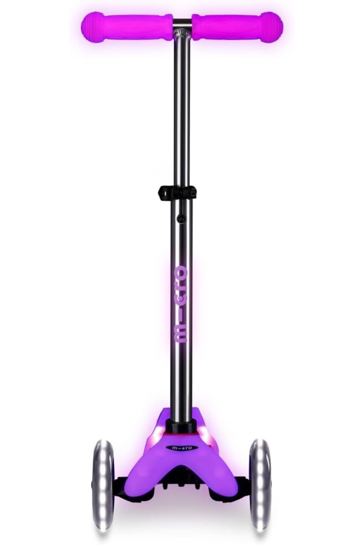 Micro-Micro Kickboard | Mini Deluxe Glow Plus LED Scooter | Adjustable Handlebar | Lean-to-Steer | Lightwe 4