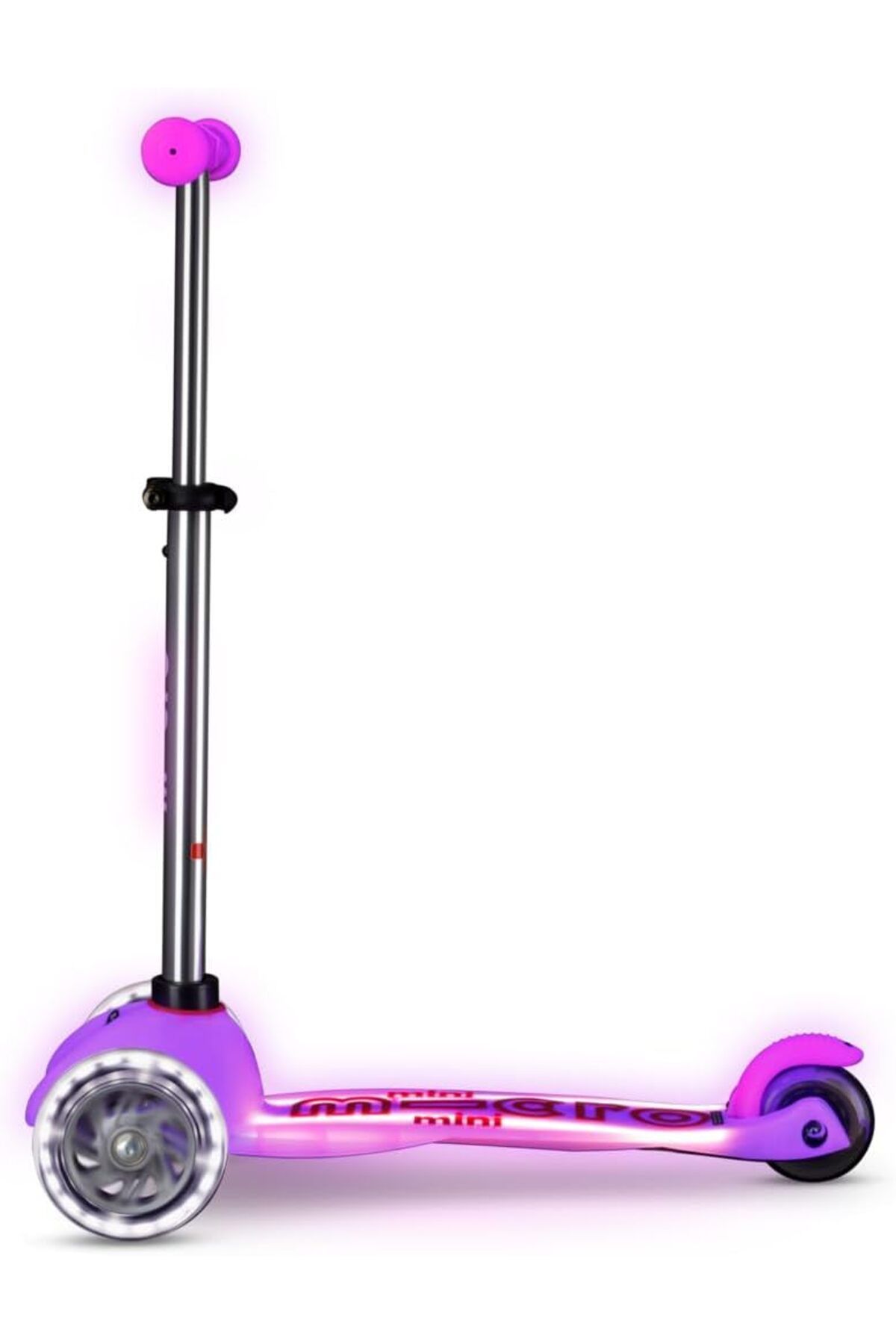 Micro-Micro Kickboard | Mini Deluxe Glow Plus LED Scooter | Adjustable Handlebar | Lean-to-Steer | Lightwe 6
