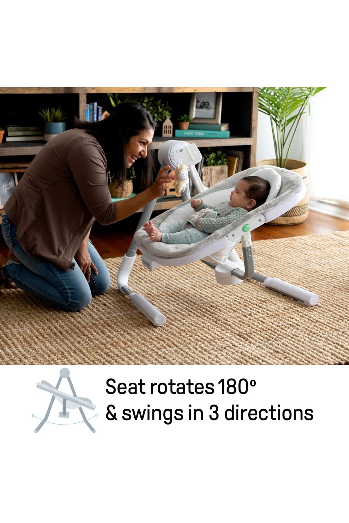 Ingenuity-- AnyWay Sway™ Dual-Function Portable Swing 8