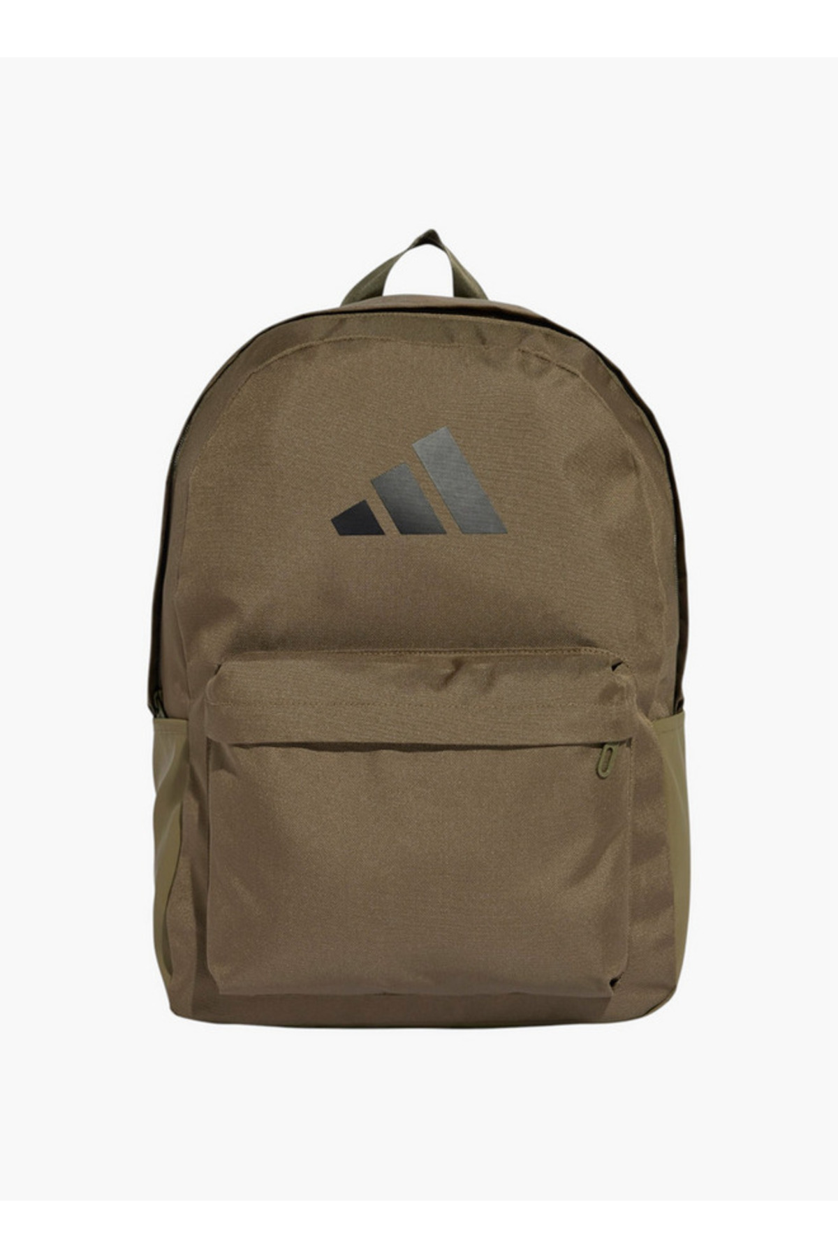 adidas Logo Print School Backpack with Adjustable Straps and Zip Closure - W ...
