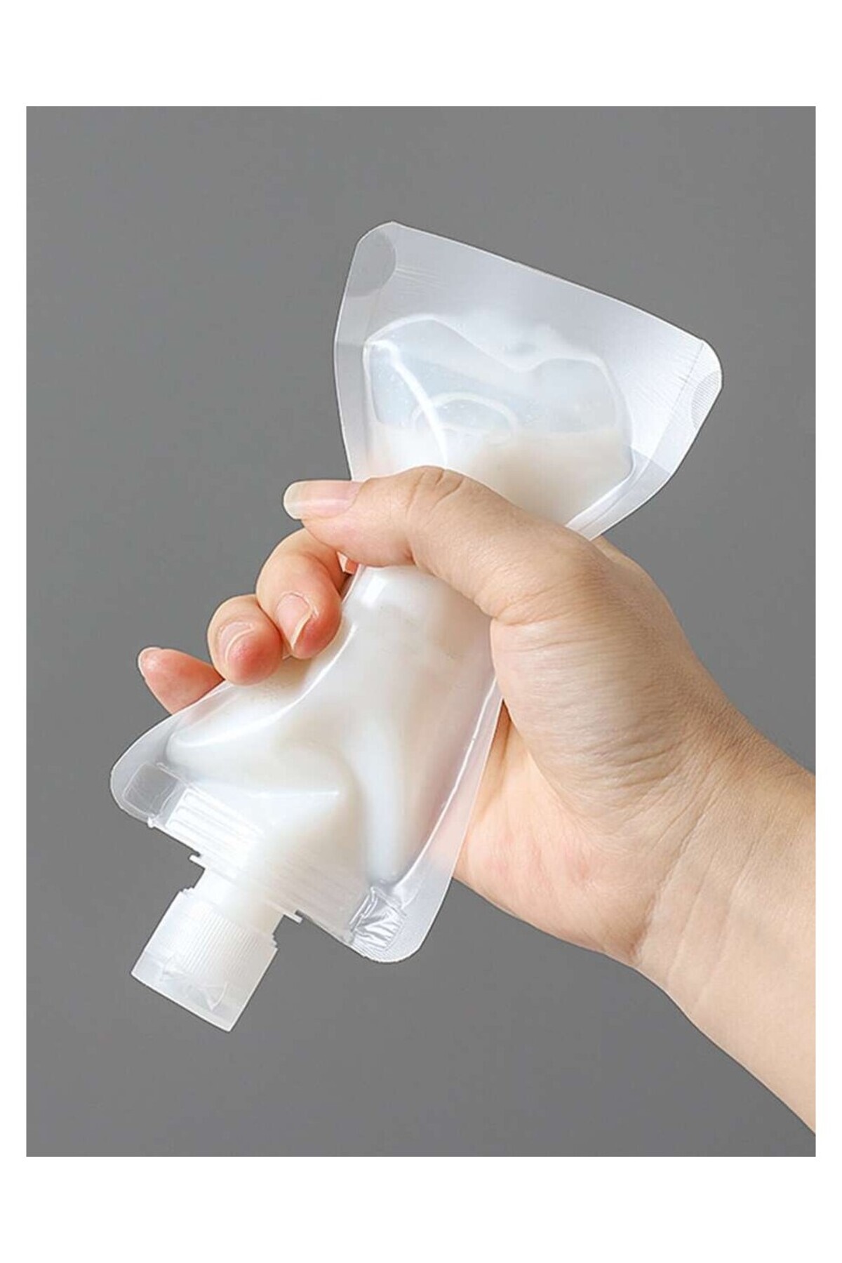 FDF STORE-3 Pieces 100ml Cream Shampoo Container Reusable Set 5