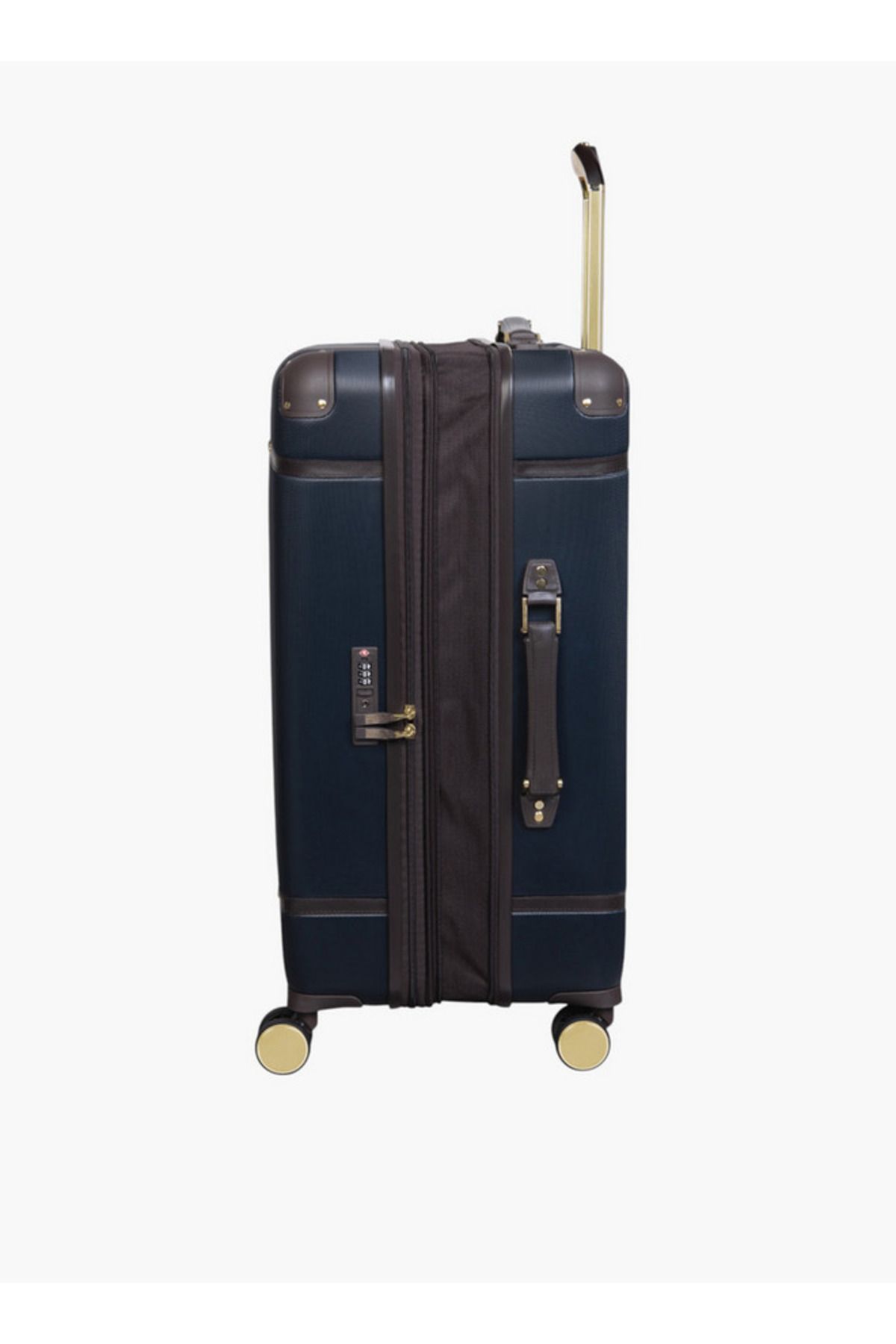 IT-Men Solid Hardcase Trolley Bag with Retractable Handle and Zip Closure - 28 Inches Check-In Bag 4