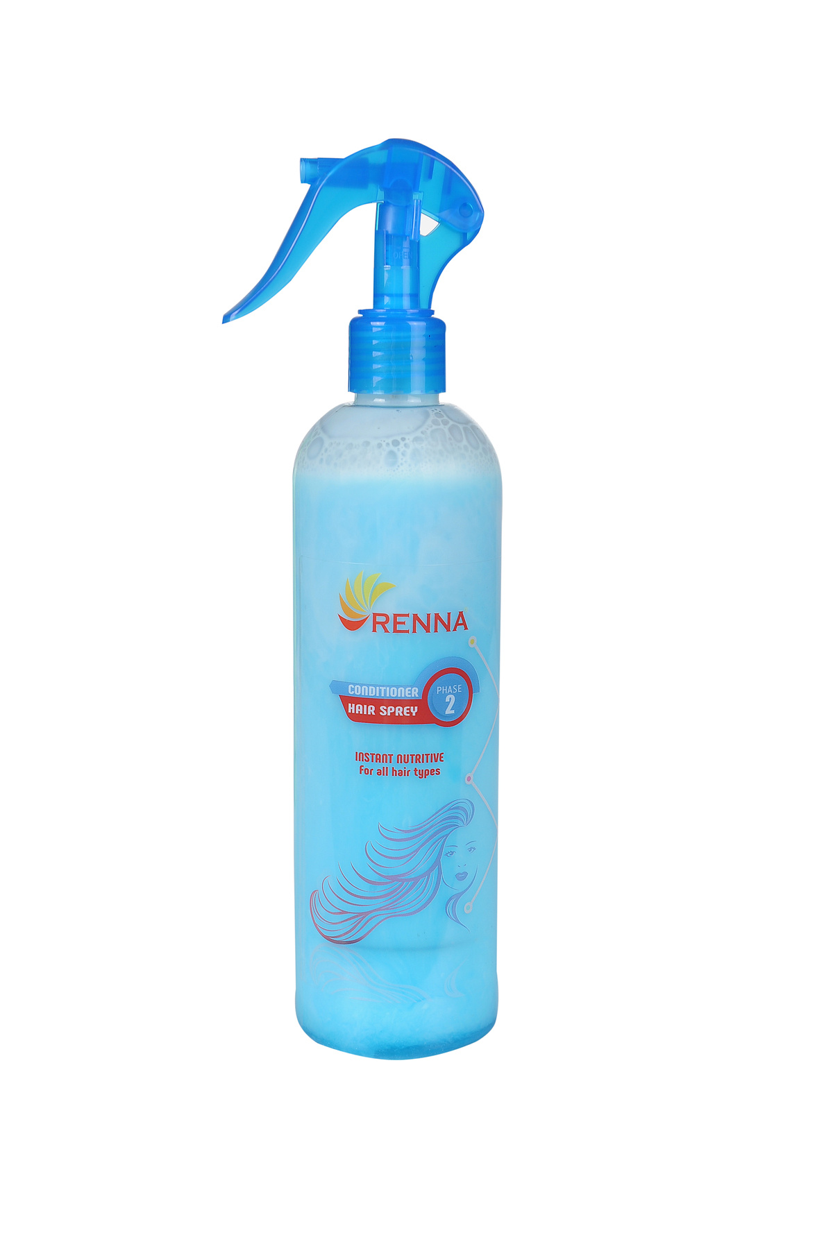 Renna Saç Kırışıklığı Çözücü Mavi Su 400ml