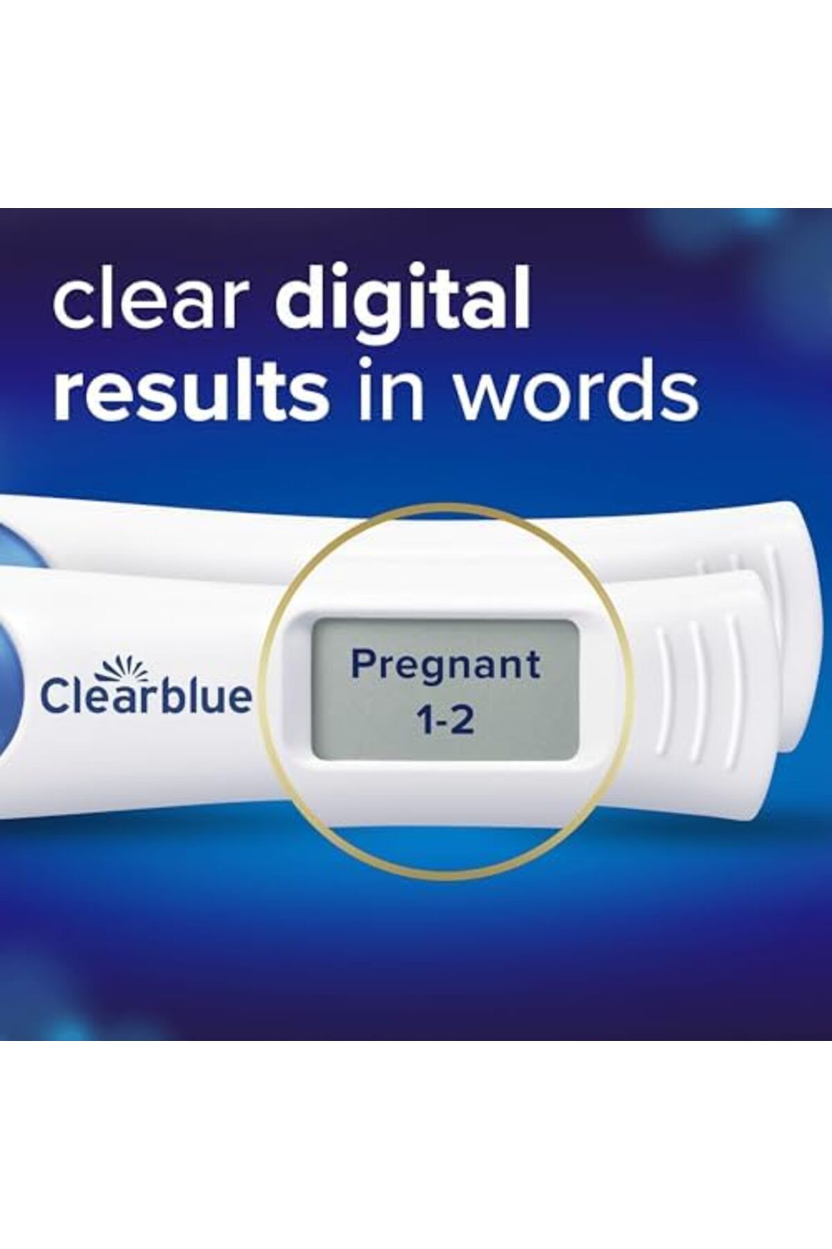 clear blue-Clearblue Pregnancy Test - Digital with Weeks Indicator, 2 Digital Tests 4