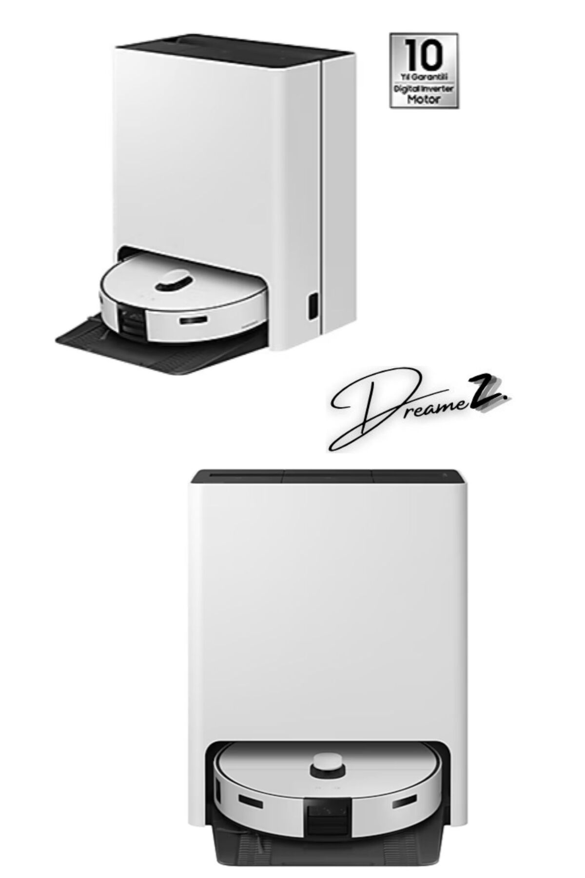 Vaccumix Drrmz En Güçlü Bespoke Jet Bot Combo AI 0.25 L Çöp İstasyonlu Akıllı Ro