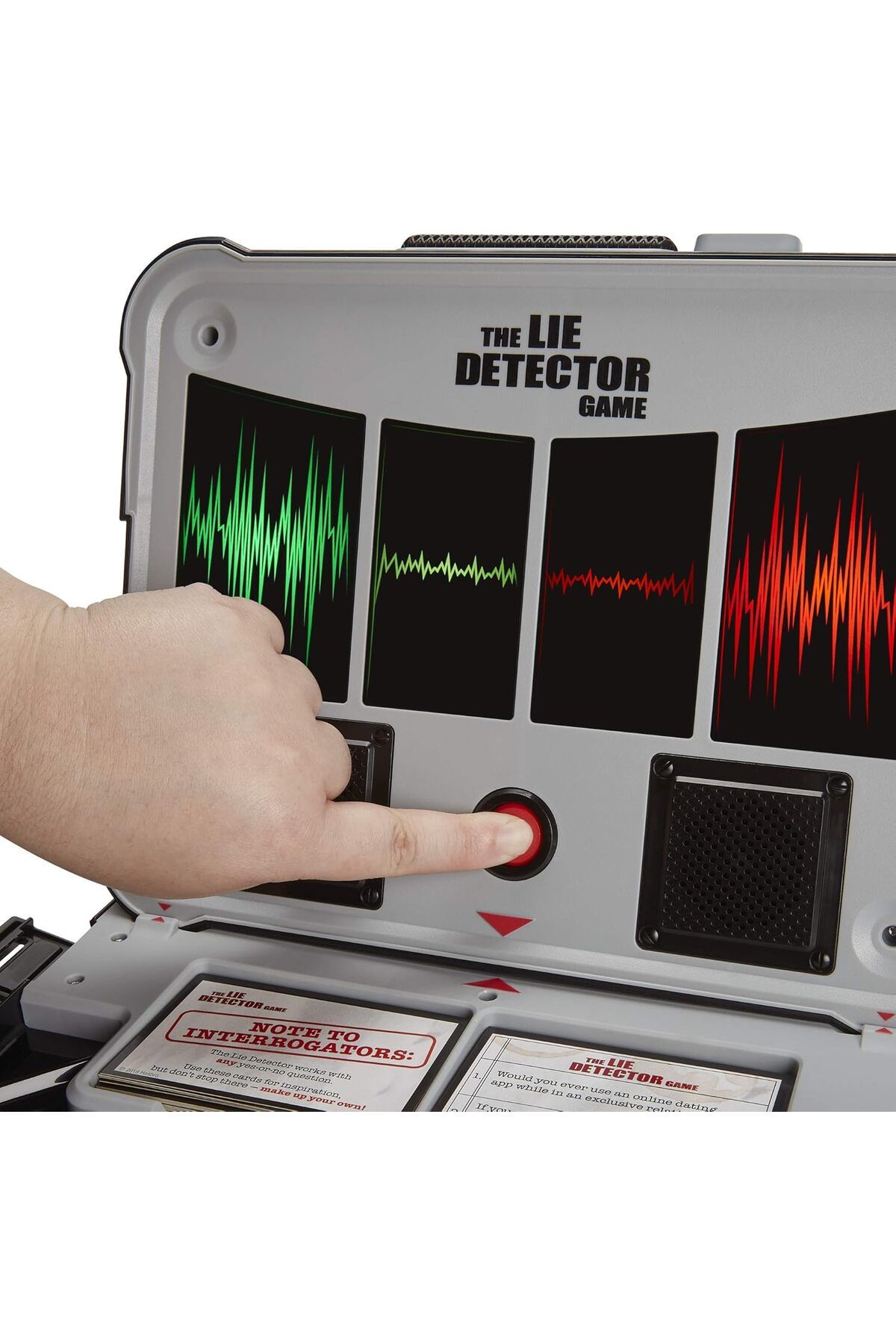 Hasbro Gaming-The Lie Detector Game Adult Party Game 6