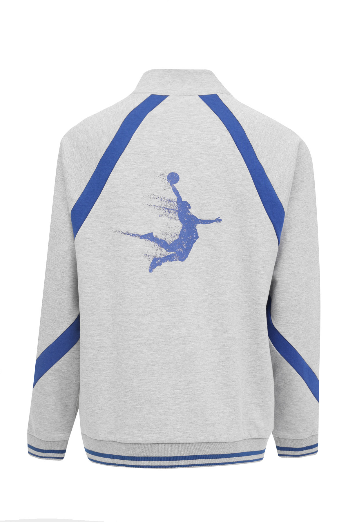 Reebok CAMBLE FZ Gri Erkek Eşofman Üstü görsel 3