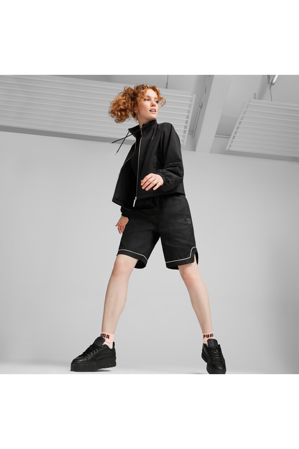 Puma INFUSE Relaxed Dokuma Kadın Ceket görsel 4